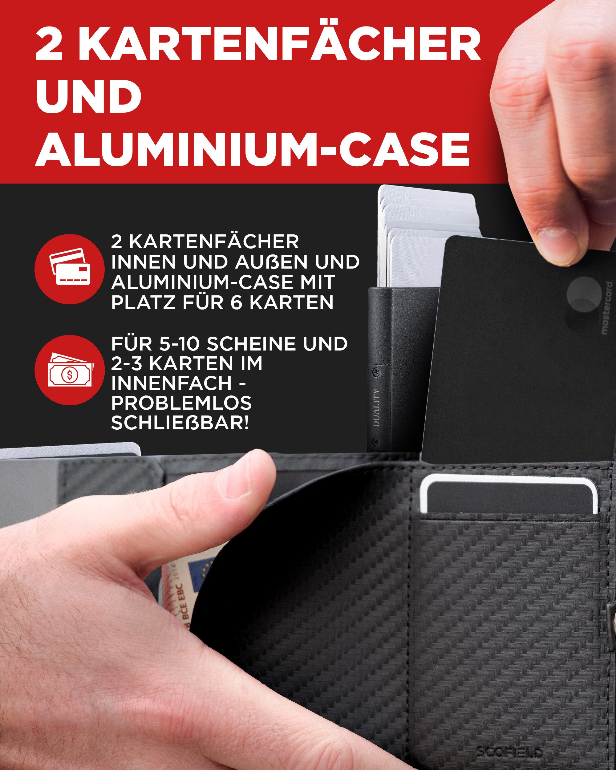 Scofield Mini Geldbörse Duality