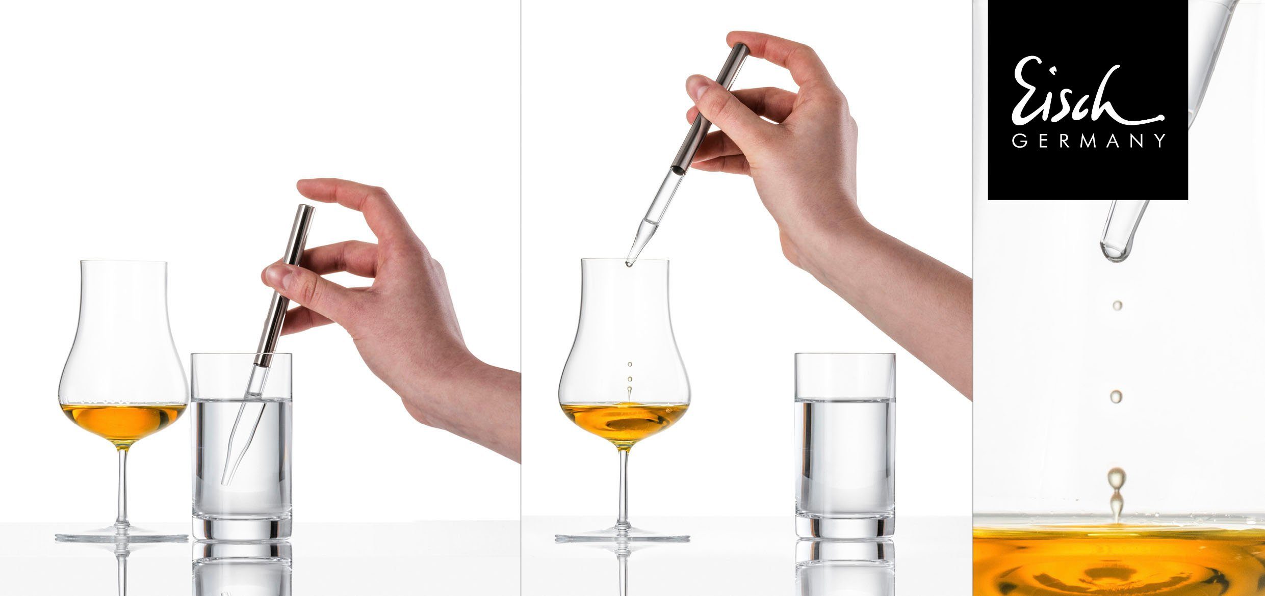 Eisch Germany Whisky-Pipette GENTLEMAN (1 St), zum tropfenweisen Verdünnen von Whisky oder Rum