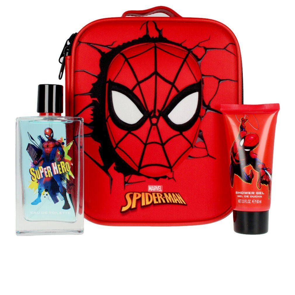 MARVEL Duft-Set Cartoon Spiderman Eau De Toilette Spray 100ml Set 3 Artikel