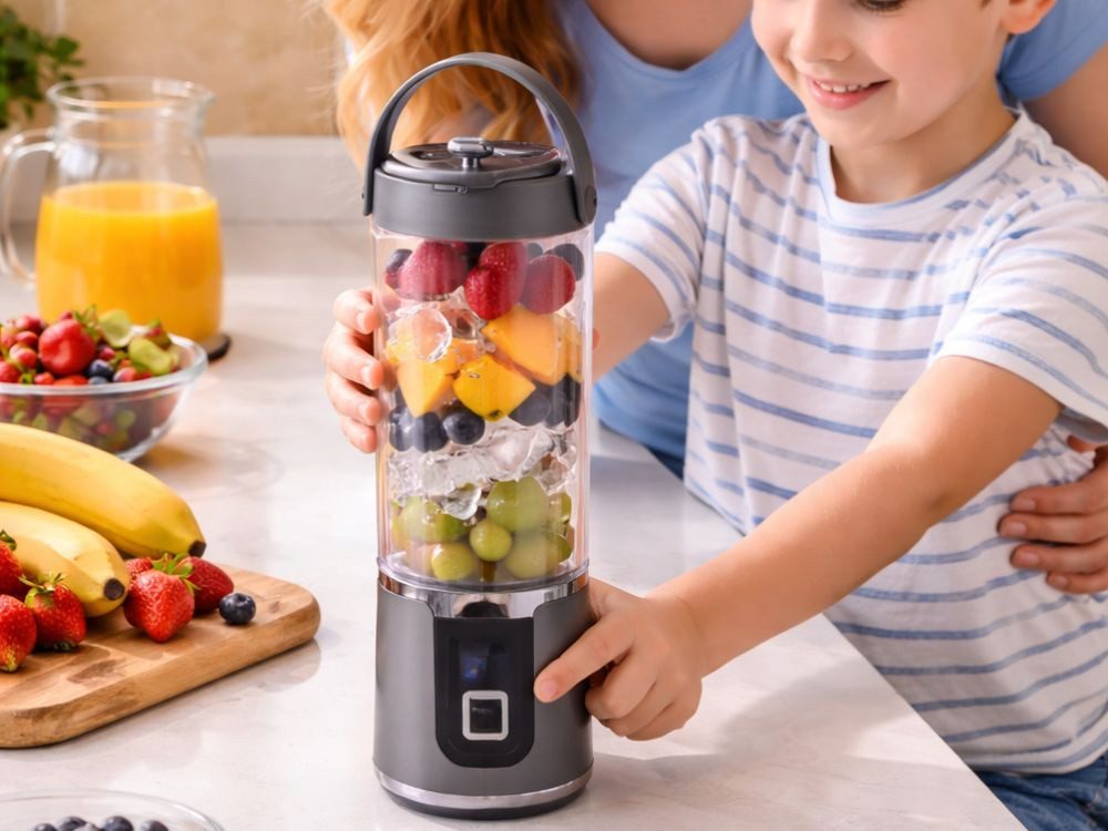 VERK GROUP Akku-Smoothie-Maker USB-tragbarer Smoothie-Mixer, 50.00 W