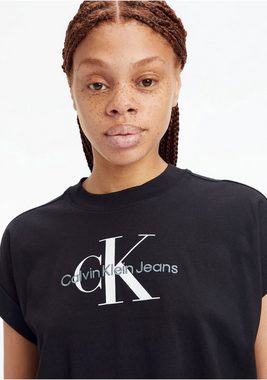 Calvin Klein Jeans T-Shirt mit breitem Umschlagbund an den Ärmeln