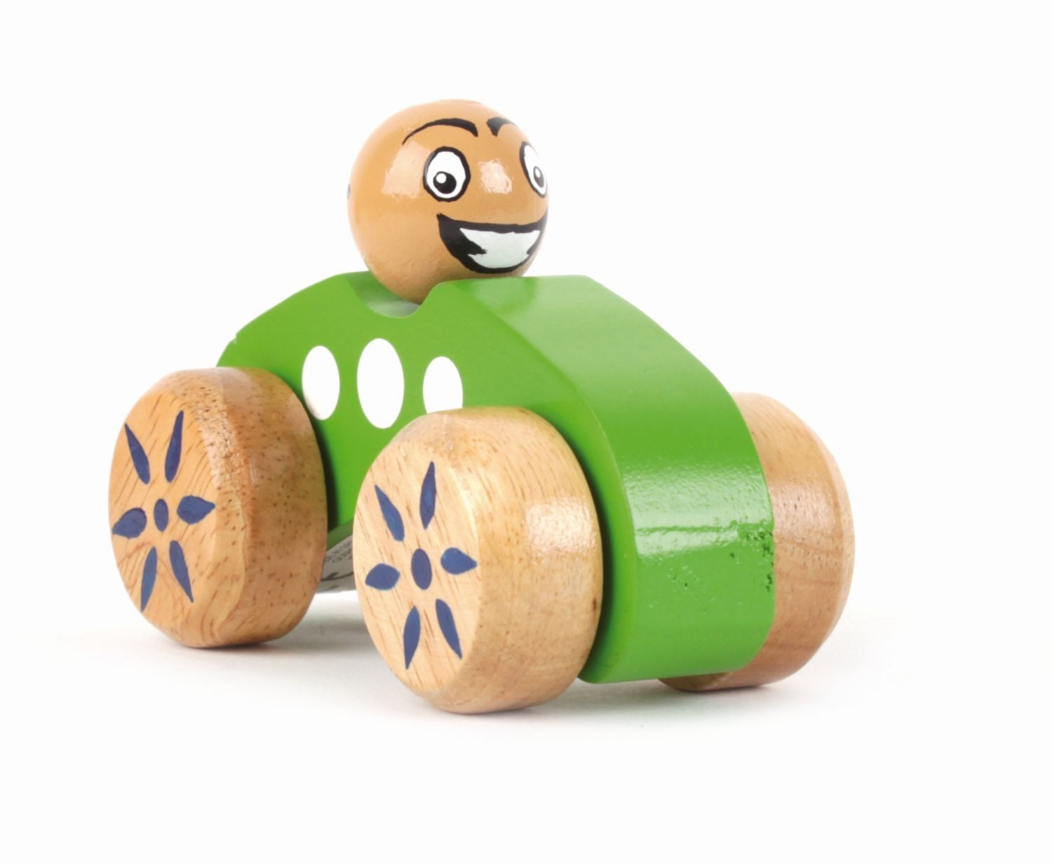 El Puente Nachziehspielzeug Spielauto "Fred", Handmade, Handmade