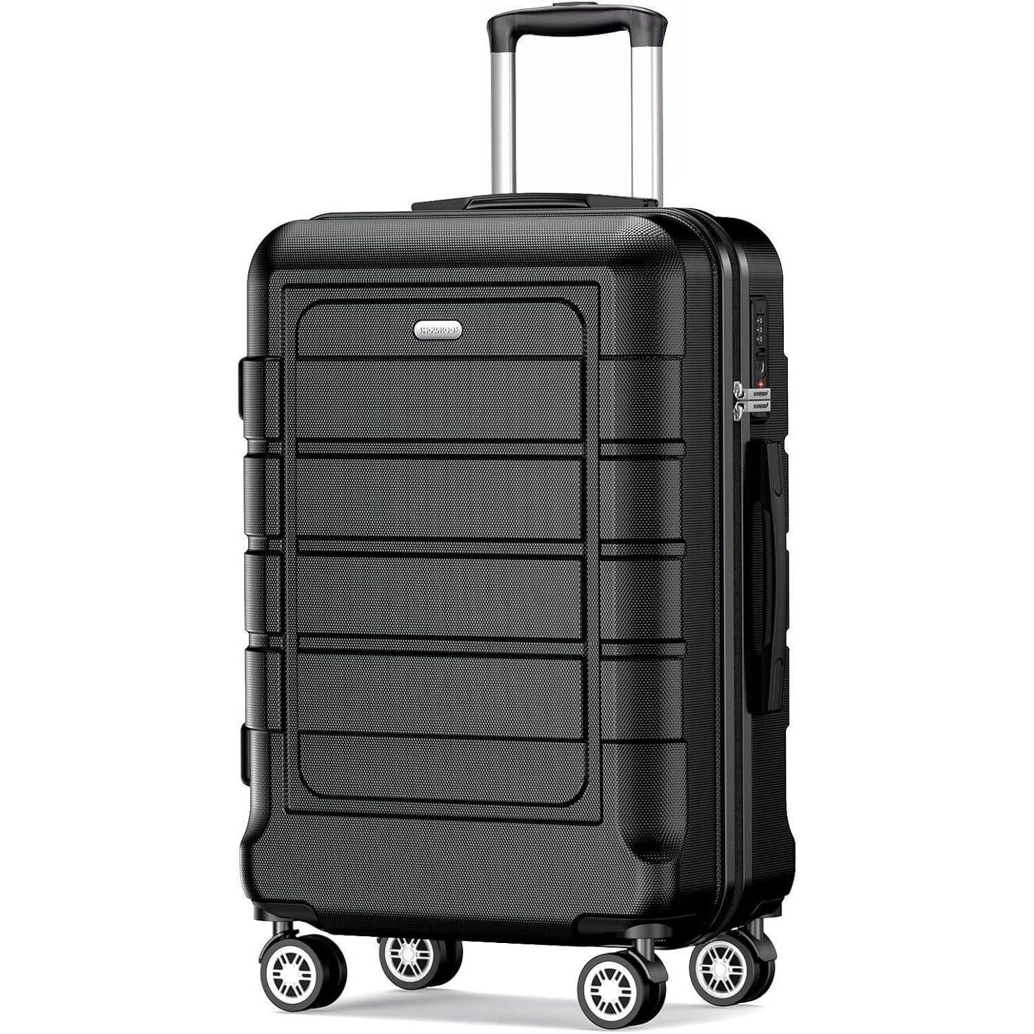 LuxusKollektion Kofferset Koffer Mittelgroß Hartschale Leicht Reisekoffer ABS+PC Erweiterbar TSA