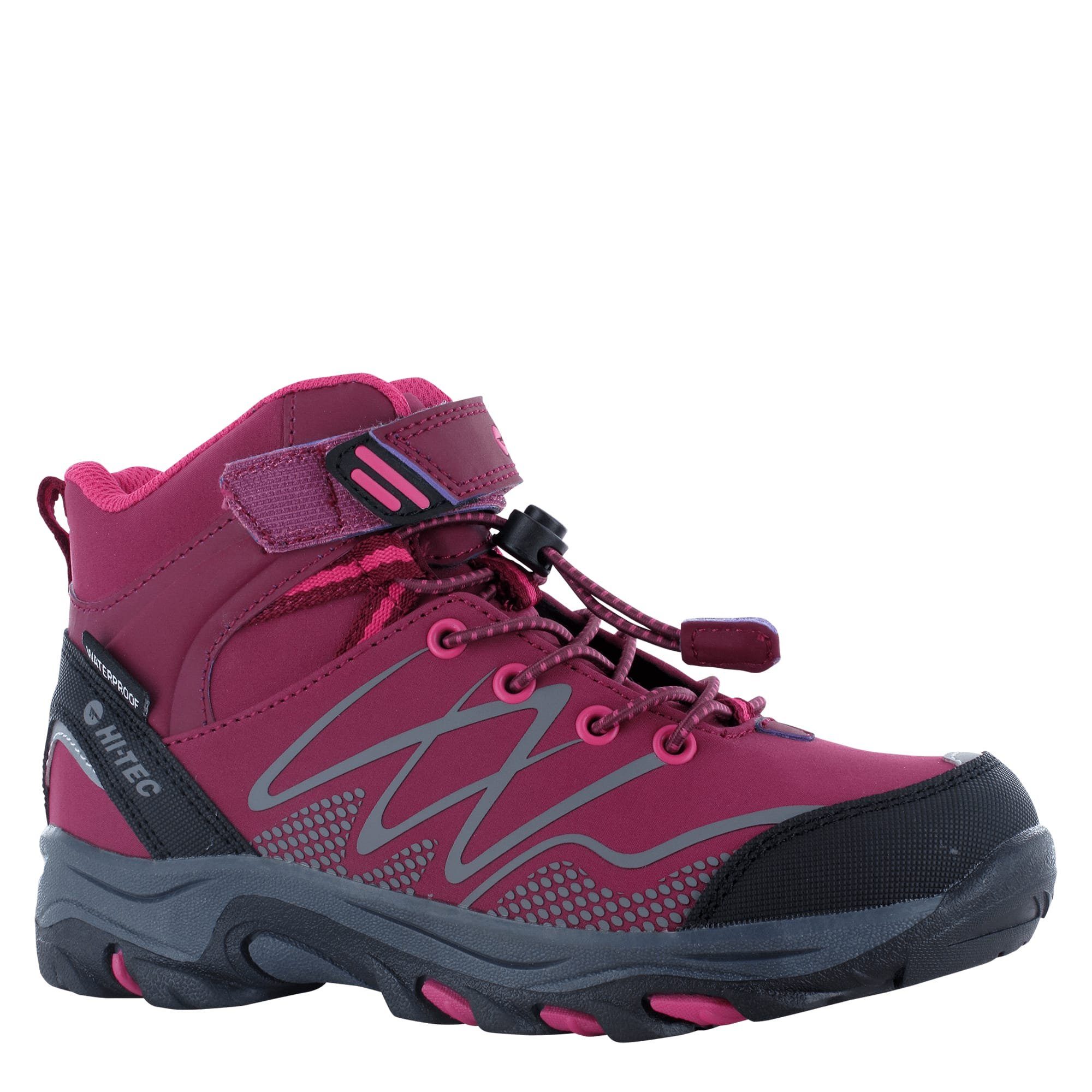 Hi-Tec Blackout Mid WP Jr Wanderstiefel Mädchen (Veganer Schuh) | 