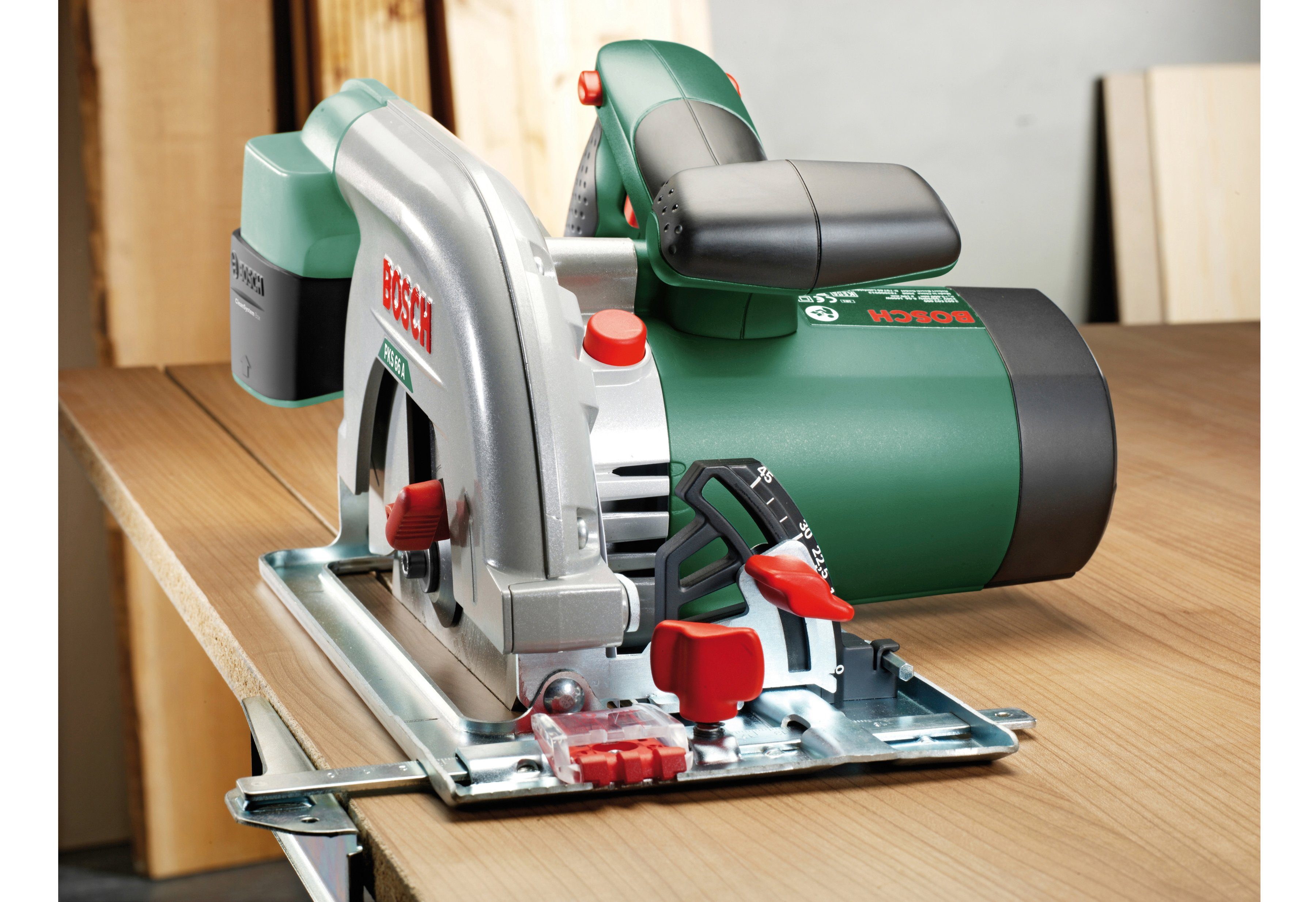 Bosch Home PKS 230 mm 66 V, 190 A, Handkreissäge & Garden