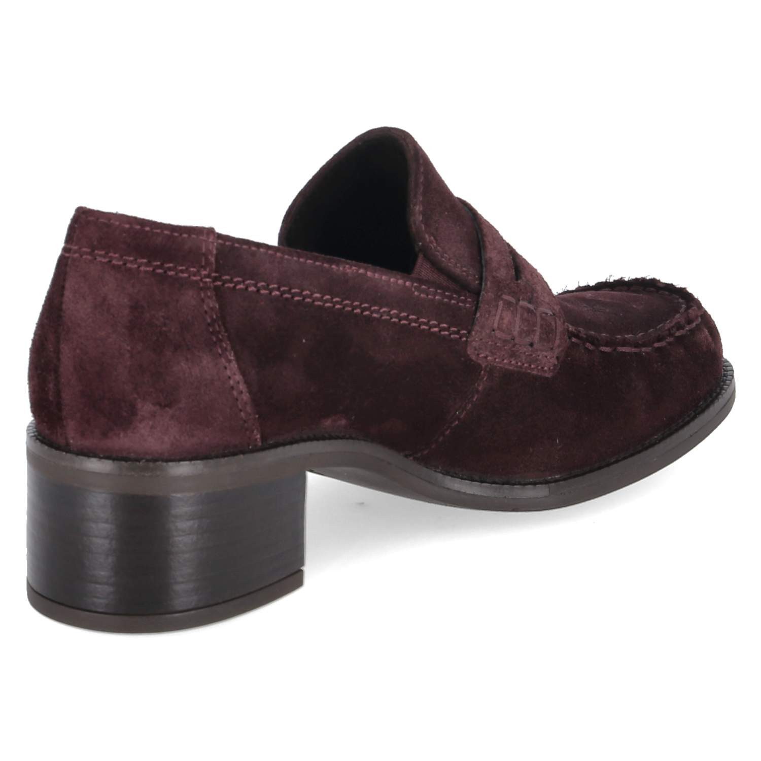Paul Green Paul Green Hochfrontpumps / Trotteur 1260-004 Damen Rauleder red Slipper – Bild 4 von 5