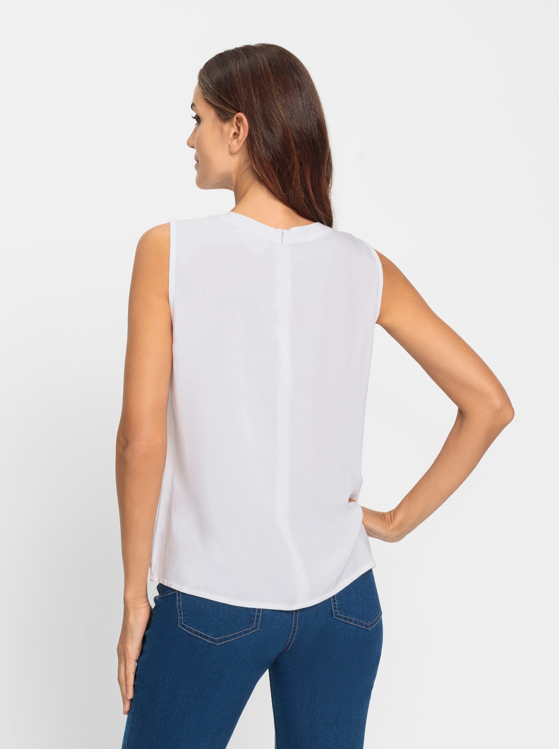 heine Blusentop Ärmellose Bluse günstig online kaufen