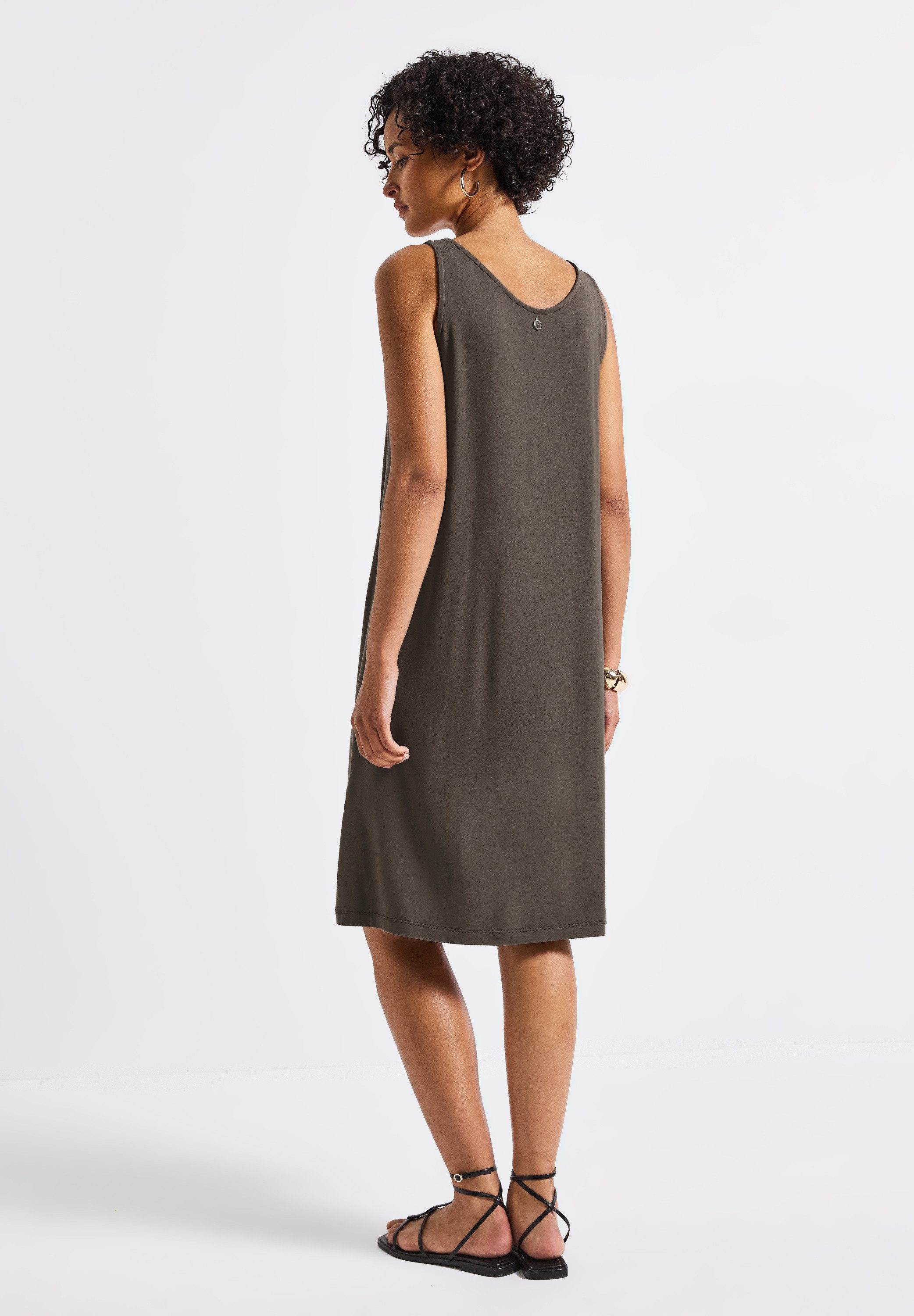 STREET ONE Jerseykleid in Unifarbe günstig online kaufen