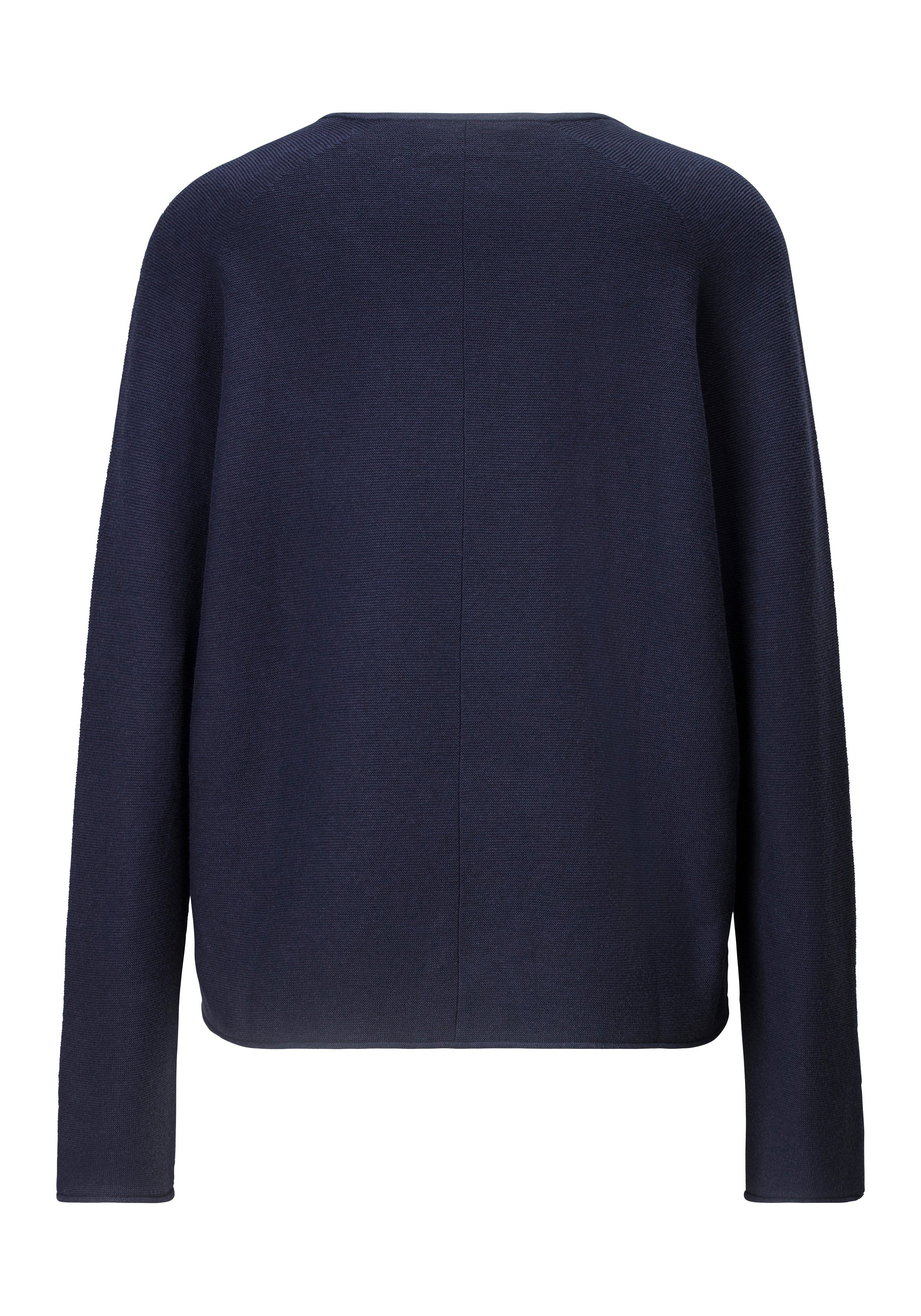 FYNCH-HATTON Strickpullover mit V-Ausschnitt und Logo-Stickerei günstig online kaufen