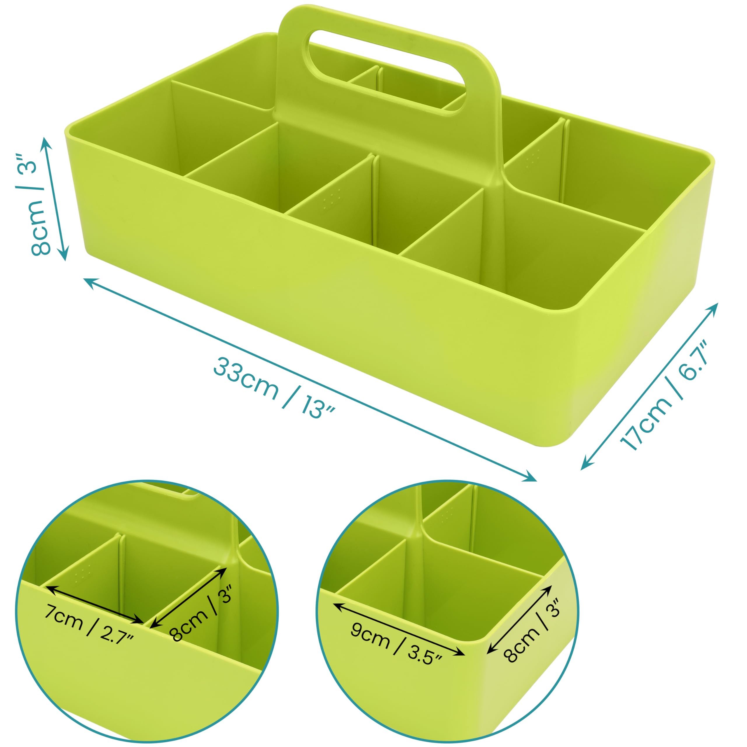 Belle Vous Aufbewahrungsbox Belle Vous Kunststoff Schreibtisch Organizer Gr günstig online kaufen