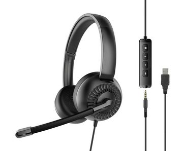 Speedlink METIS USB Headset (3.5mm Jack mit USB Soundcard)