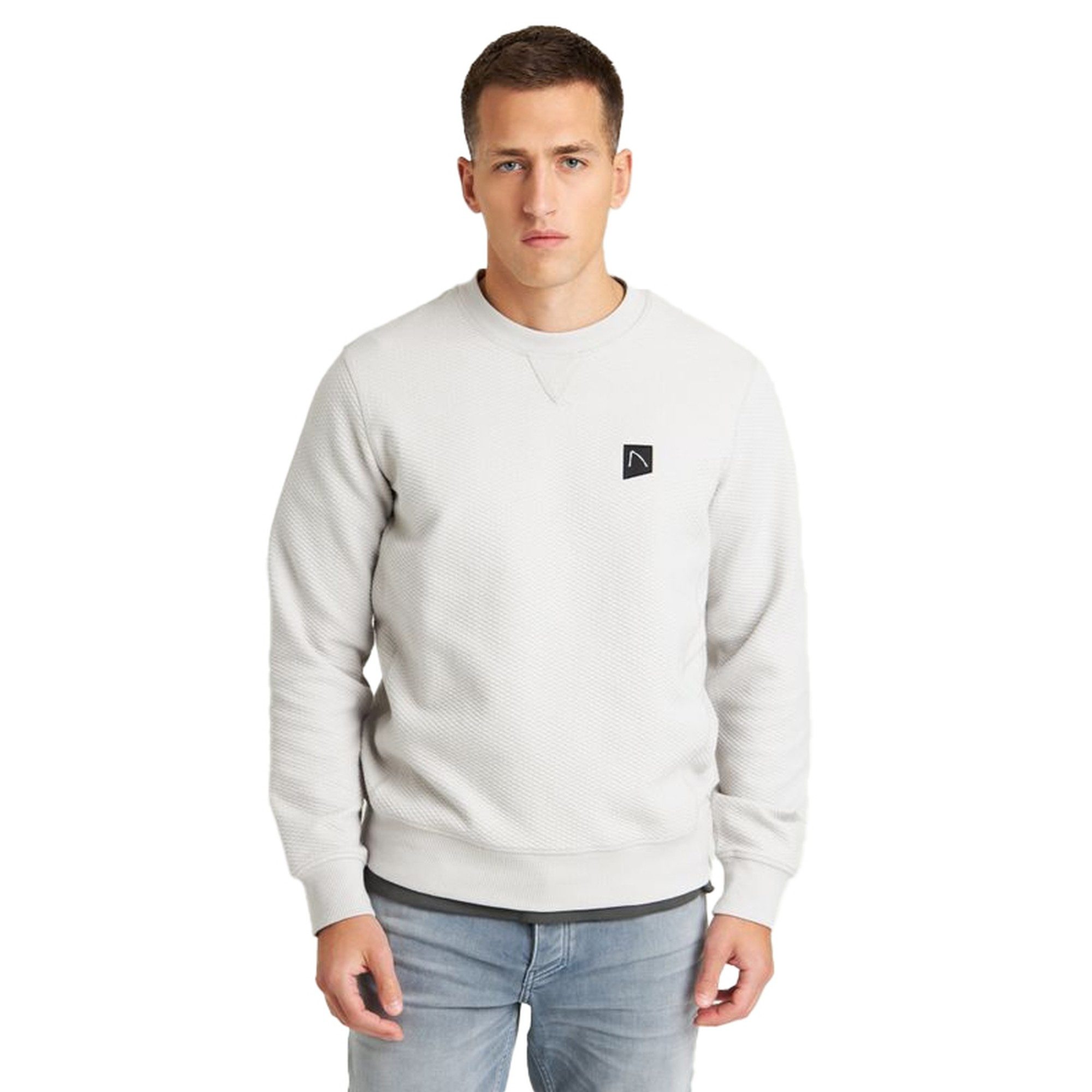 CHASIN' Sweatshirt Cyrus Sweat, grau