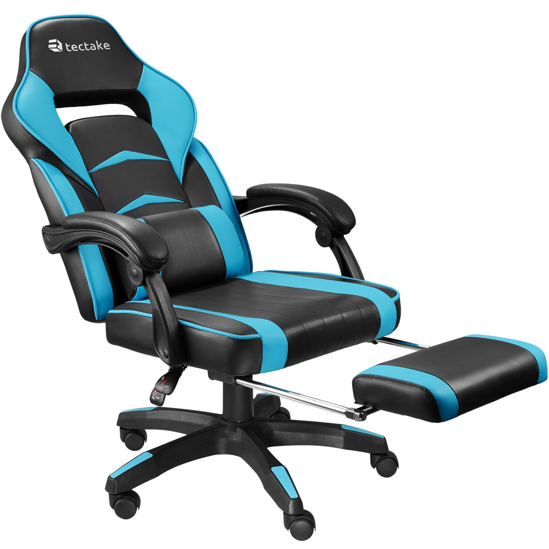 tectake Gaming-Stuhl »Racing Bürostuhl Comodo mit Fußstütze« (1 St)