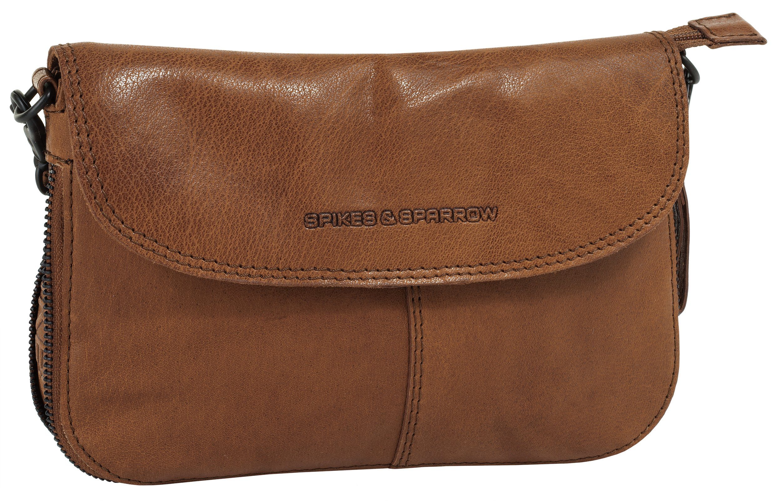 Spikes & Sparrow Umhängetasche, echt Leder günstig online kaufen