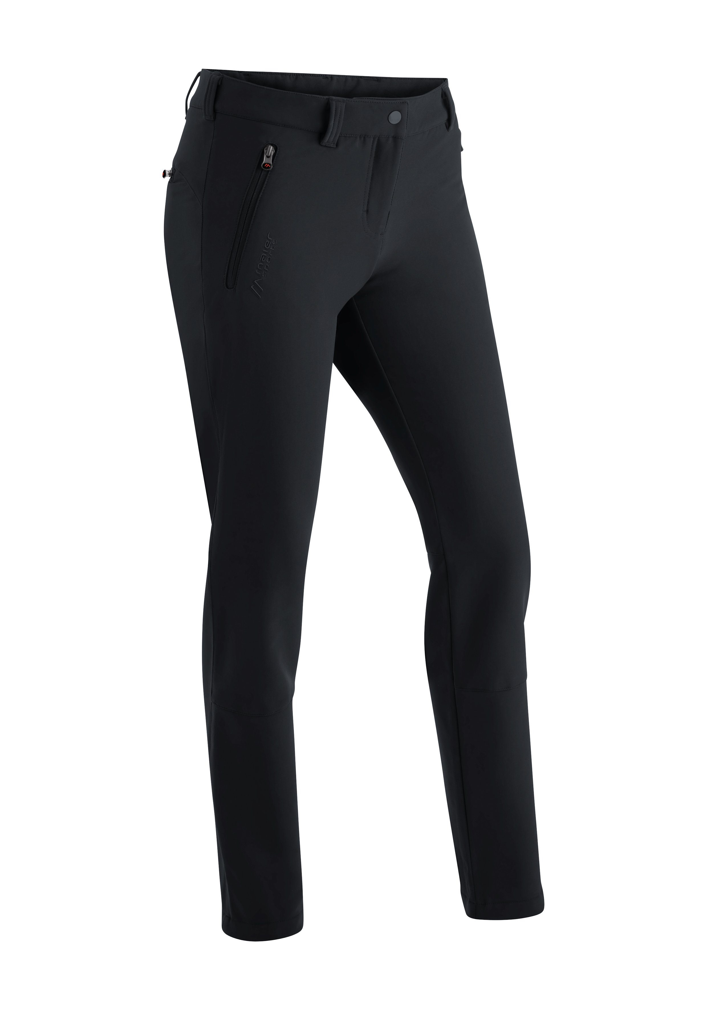 Maier Sports Funktionshose Helga slim Slim fit, Winter-Outdoorhose, sehr elastisch schwarz