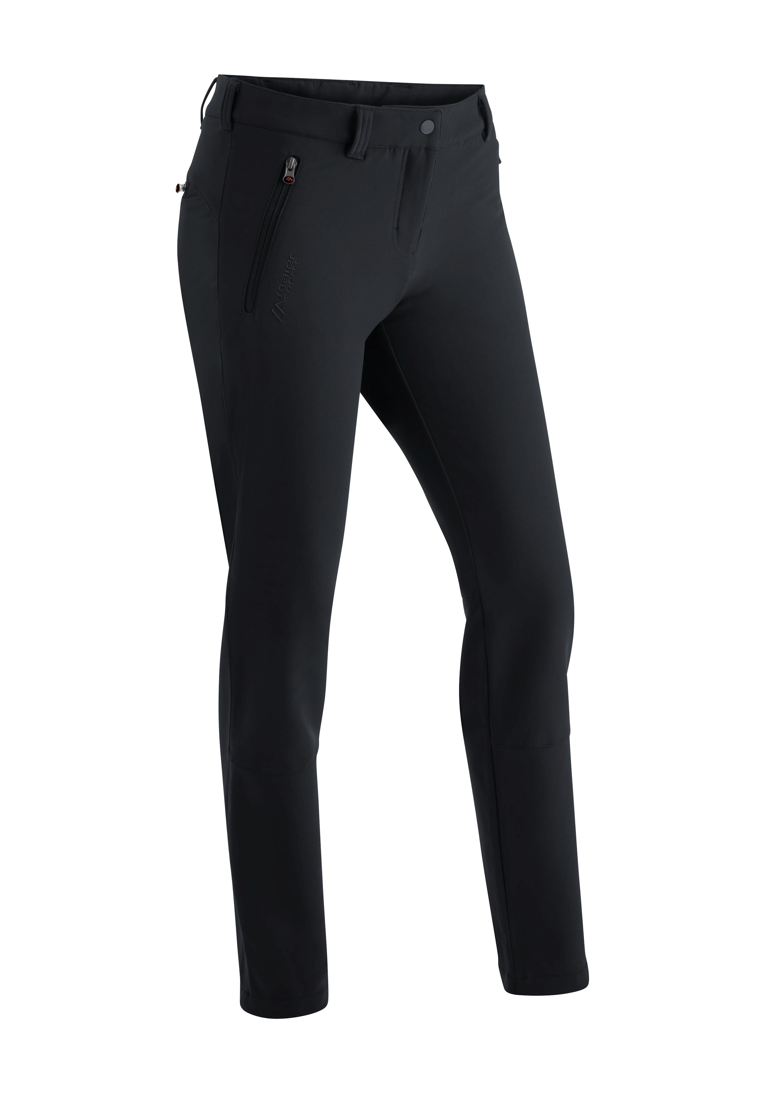 schwarz sehr Sports Winter-Outdoorhose, fit, Helga elastisch Maier Funktionshose Slim slim