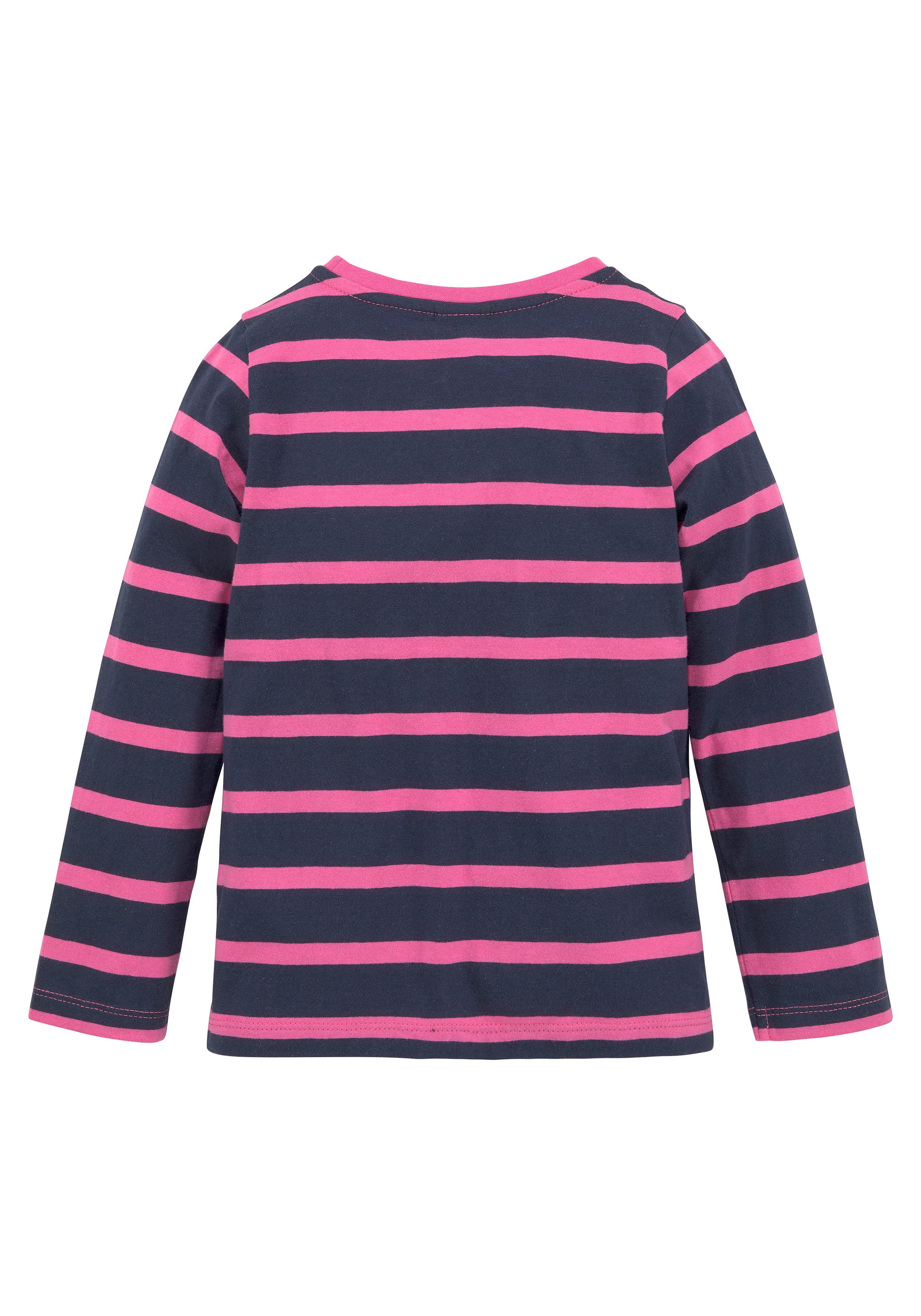 Stern appliziertem KIDSWORLD Wendepailletten aus mit Stern Paillettenshirt