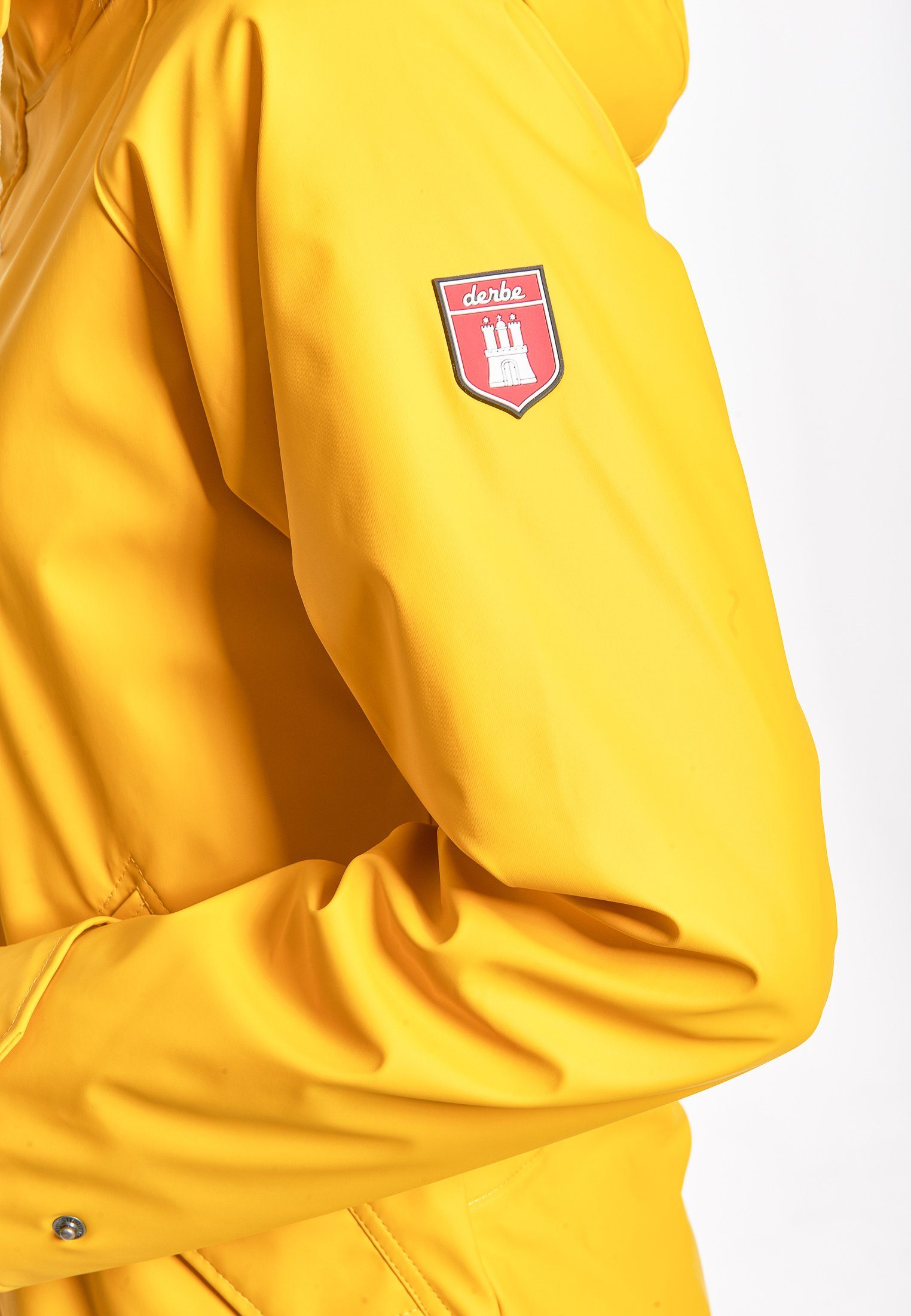 Derbe Regenmantel Tidaholm Wasserabweisend, winddicht, Teddylining