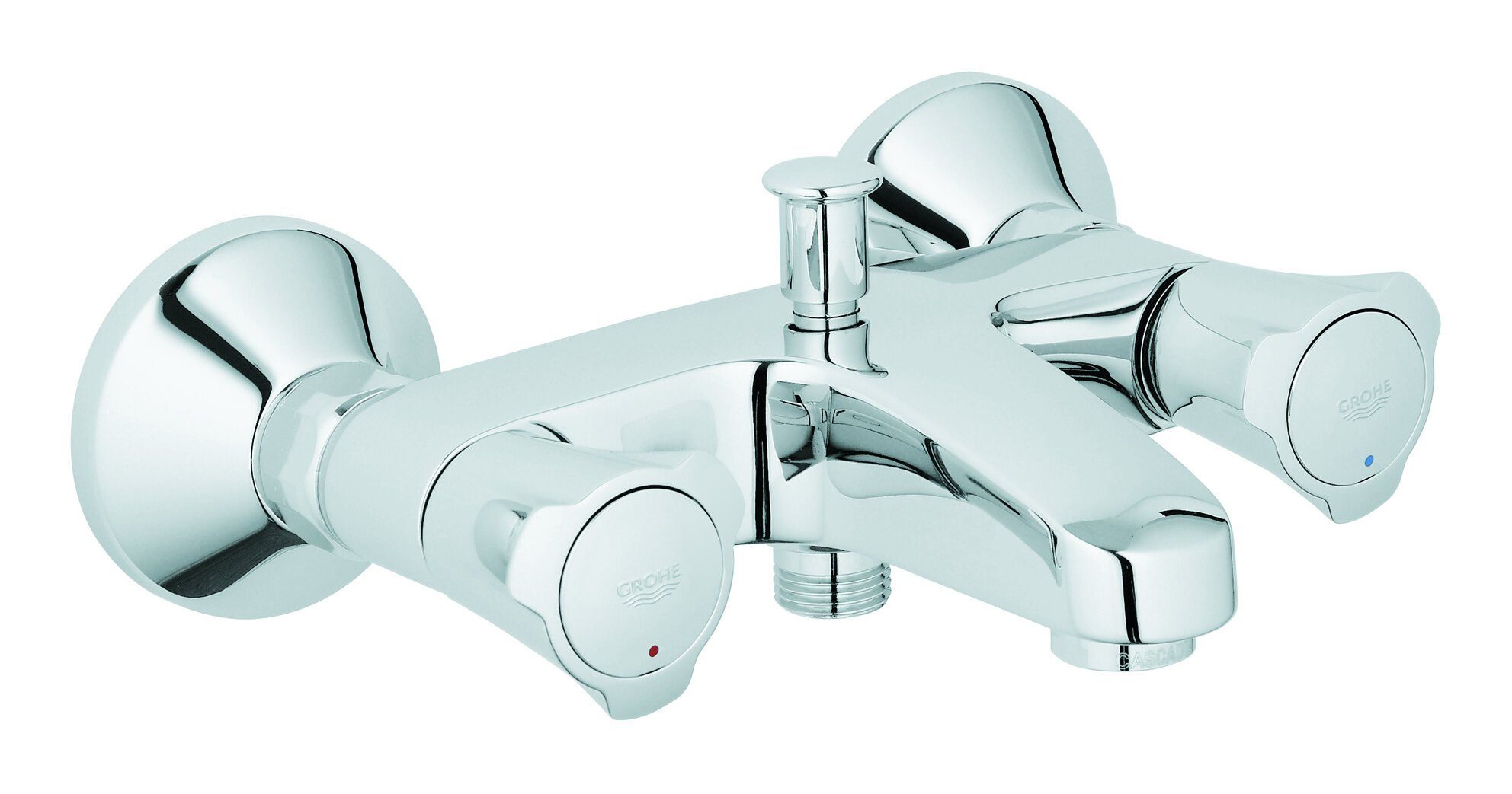 Grohe Wannenarmatur Costa Zweigriff Wannenbatterie - Chrom