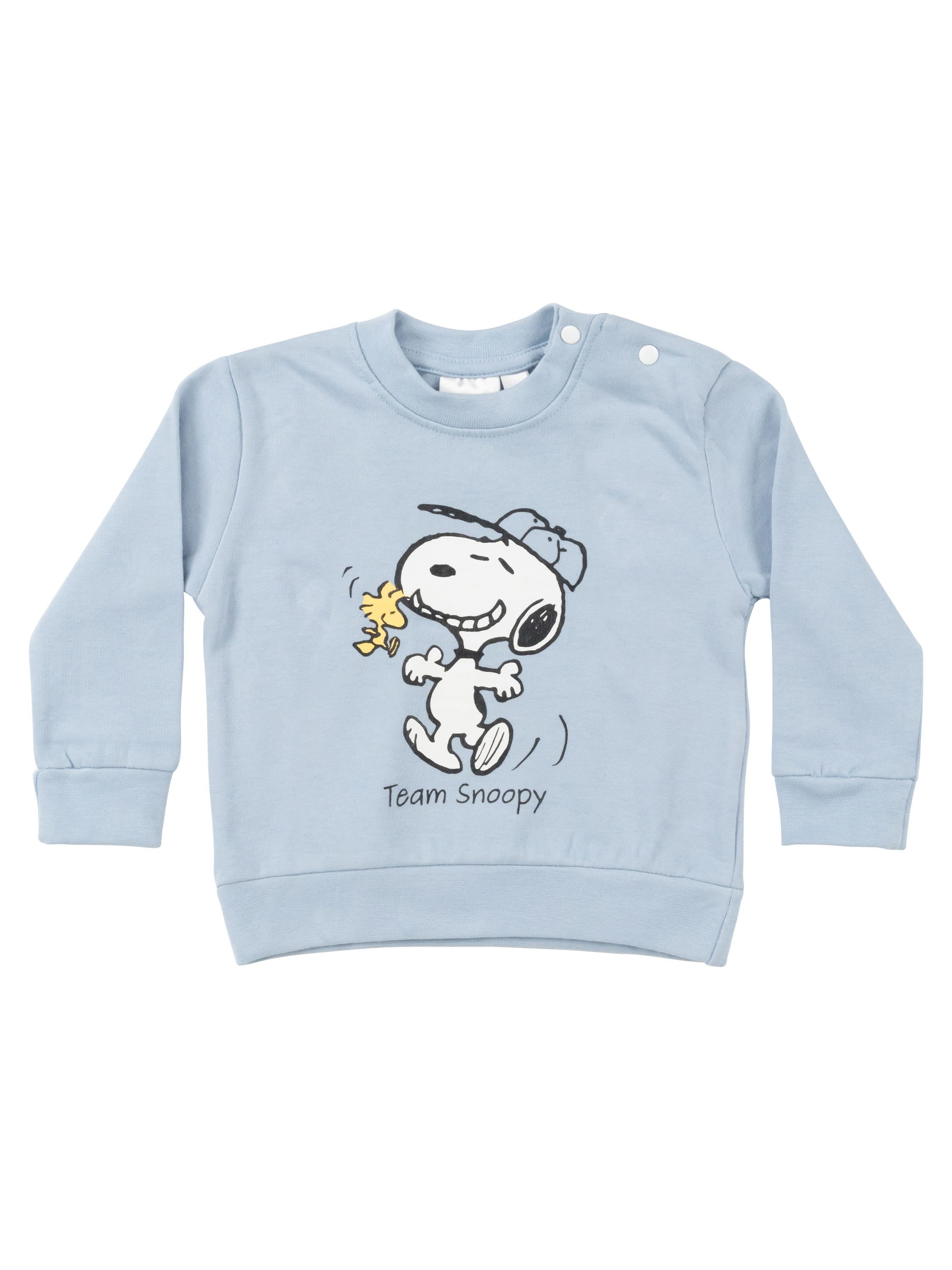 United Labels® Sweatshirt Peanuts Snoopy Baby Sweatshirt Pullover Babykleidung Oberteil Langarm