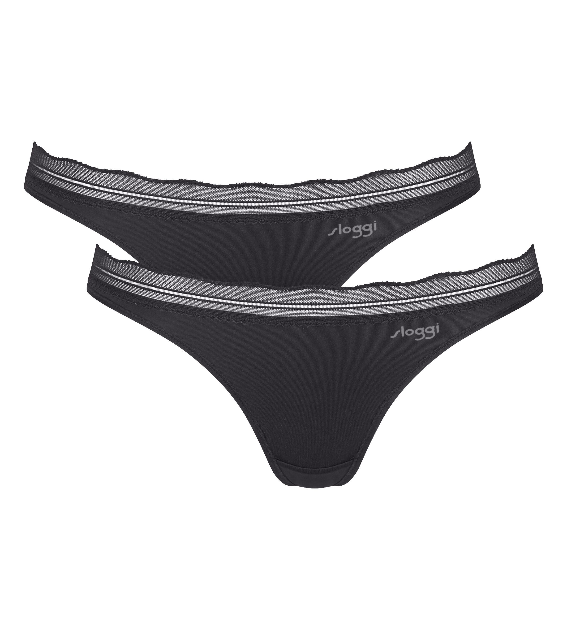 sloggi Minislip GO Blush Mini 2P mit Spitzendetails