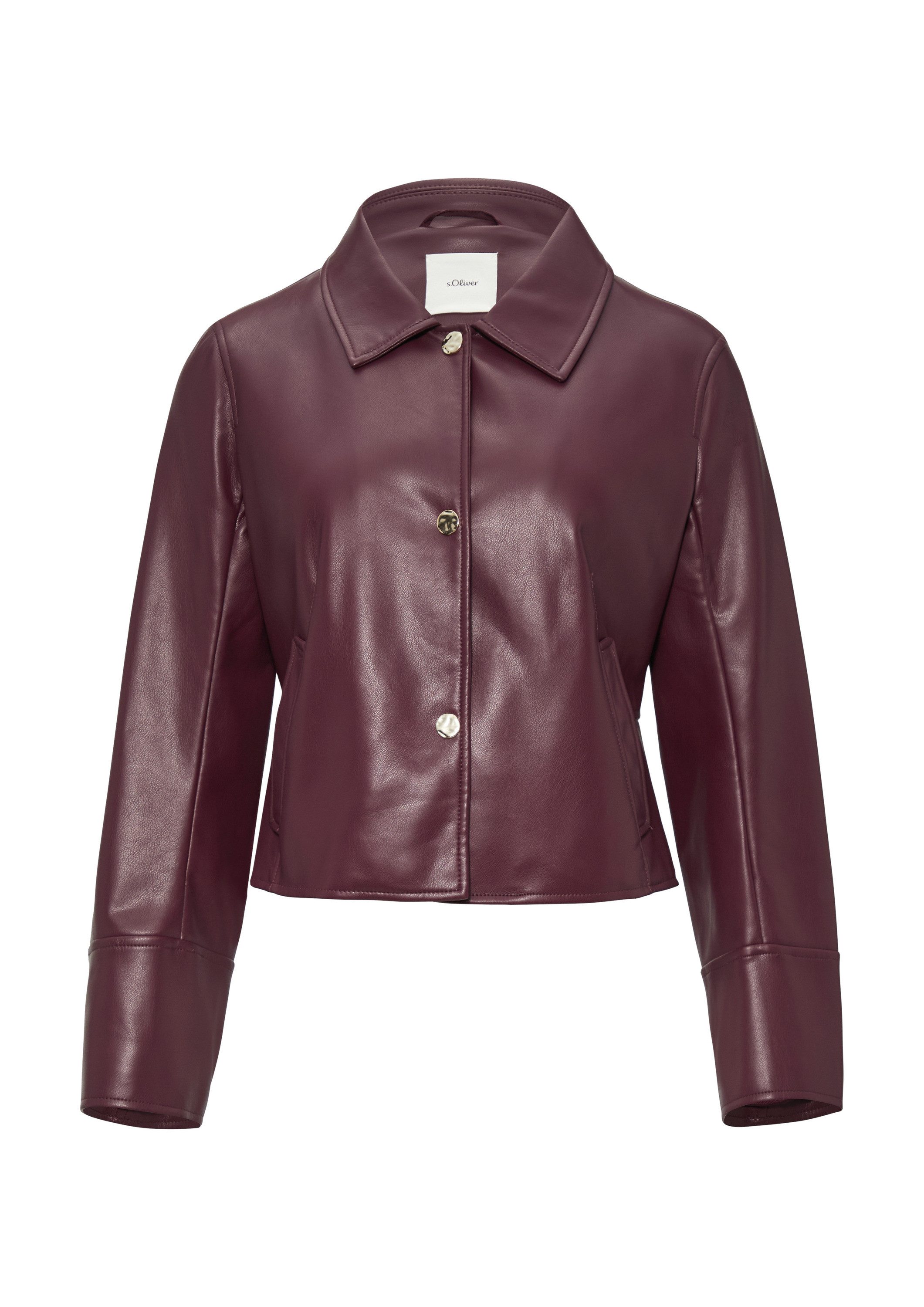 s.Oliver Funktionsjacke Indoor-Jacke Taillierte Jacke aus günstig online kaufen