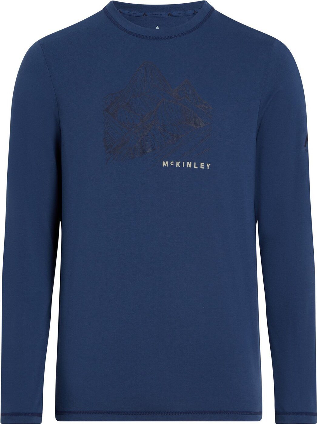 McKINLEY Langarmshirt He.-Langarmshirt Harino II M D'GRAU/D'GRAU