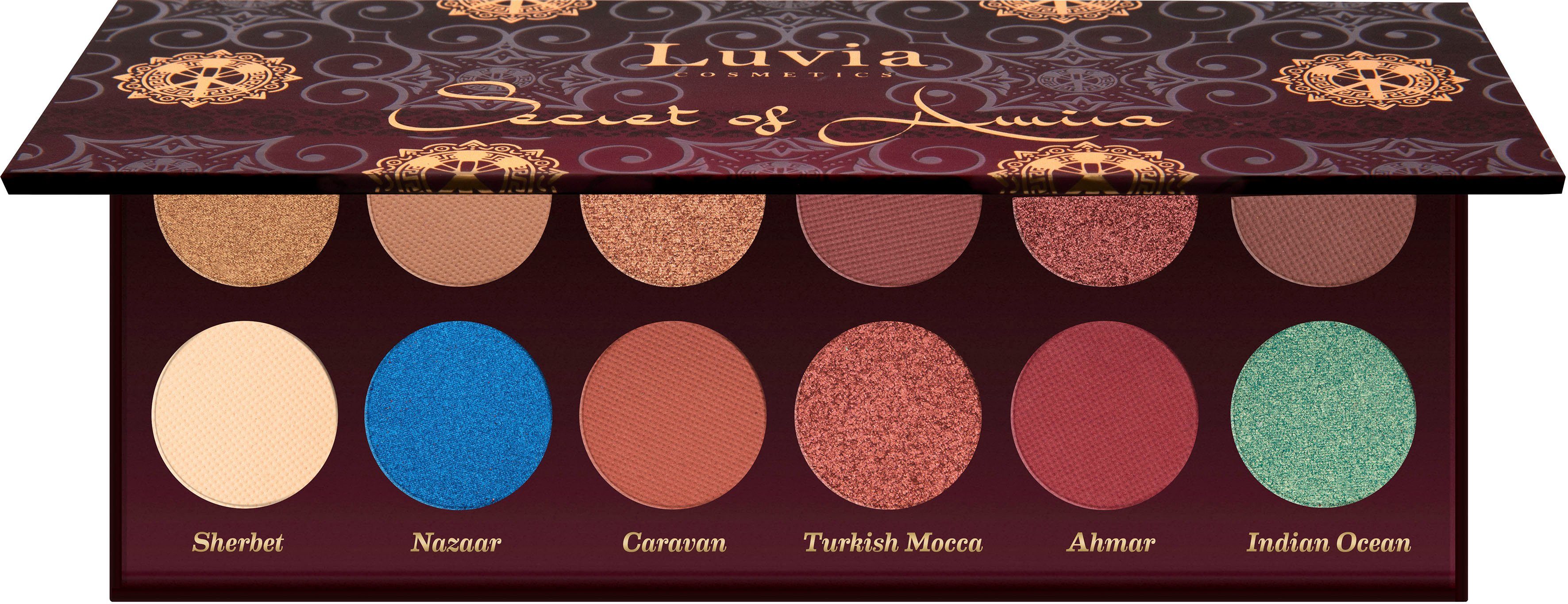 of Secret Amira Lidschatten-Palette Luvia Cosmetics