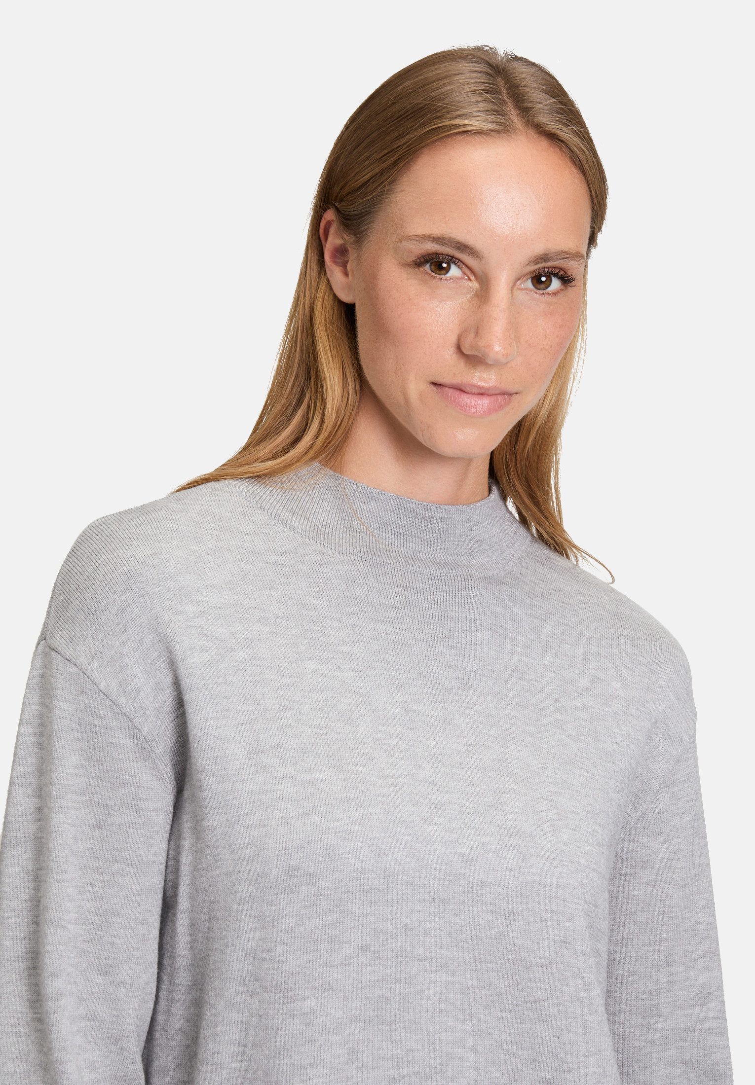 Betty Barclay Strickkleid Damen mit Stehkragen