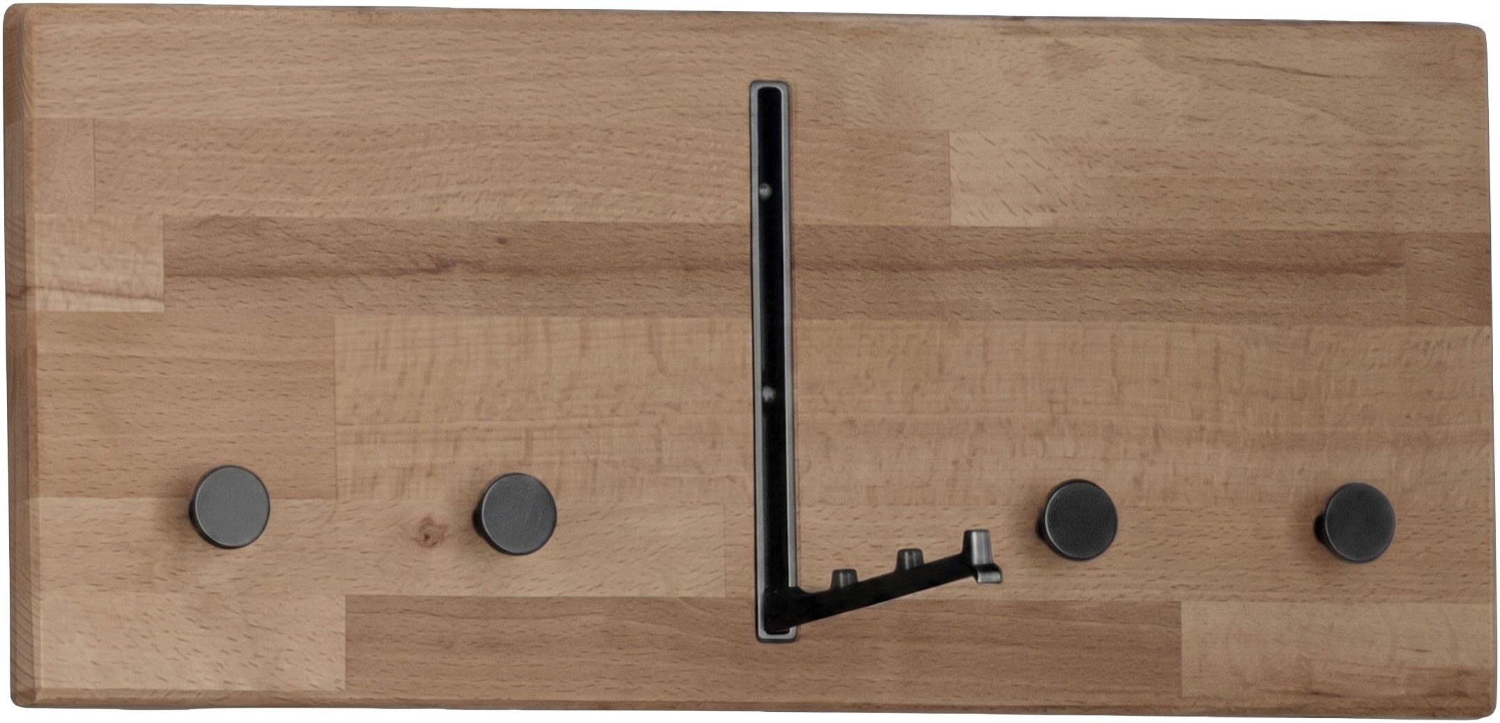 Home affaire Hakenleiste Dura, aus FSC®-zertifiziertem Massivholz, Breite 50 oder 80 cm