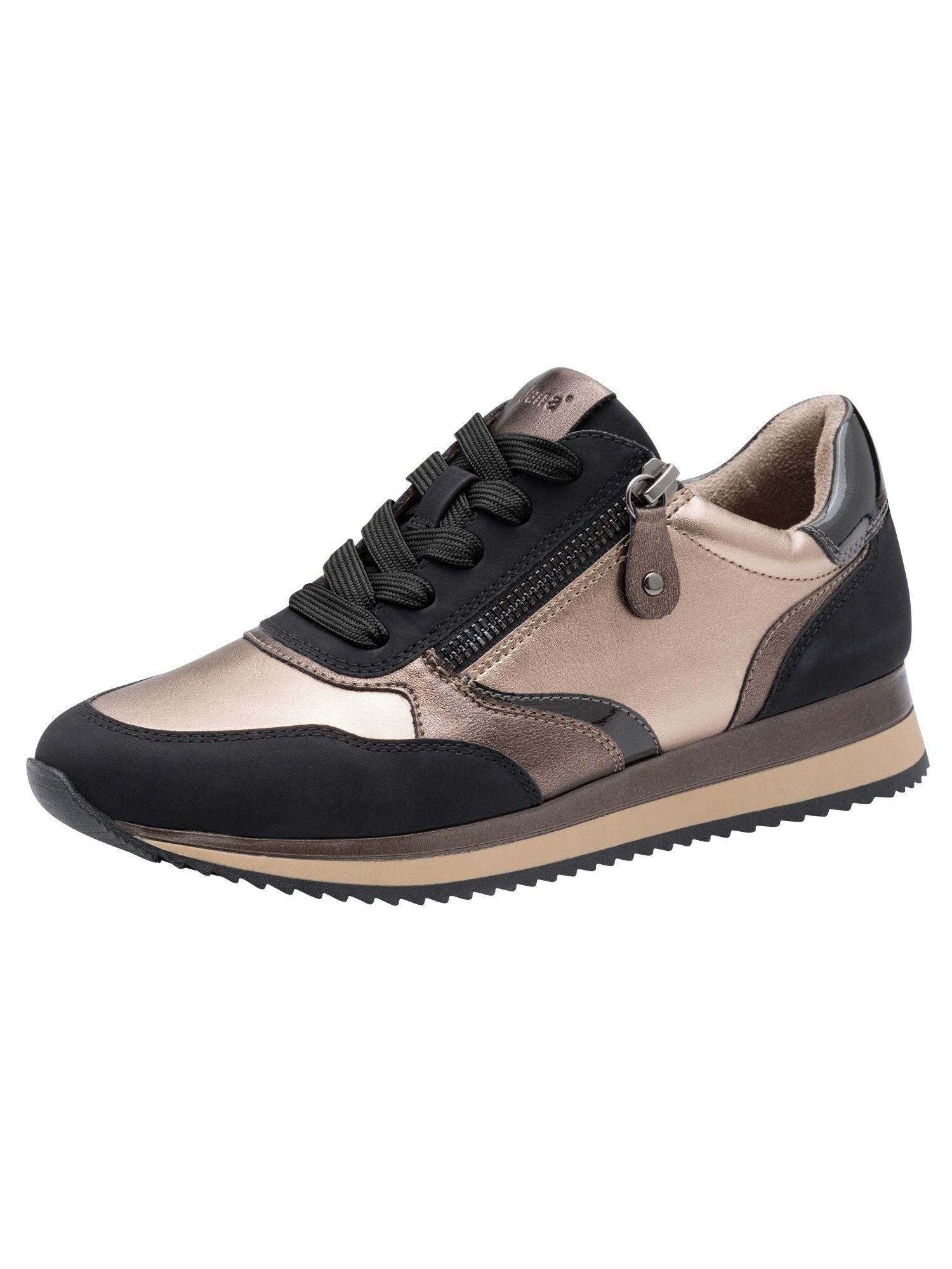 Jana Vegan, Mehrweite mit Schnürsenkel kein Absatz Sneaker Vegan