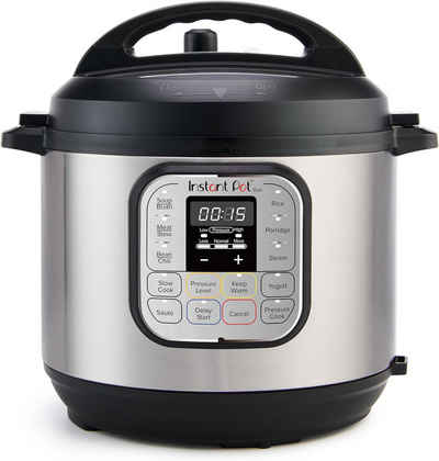 Instant Pot Multikocher Schnellkochtopf, Schongarer, Reiskocher, Sautierpfanne, 1000,00 W, 7,00 l Schüssel, Ultimative Küchenhelfer intelligenten Funktionen &5,7 LSchnellkochtopf