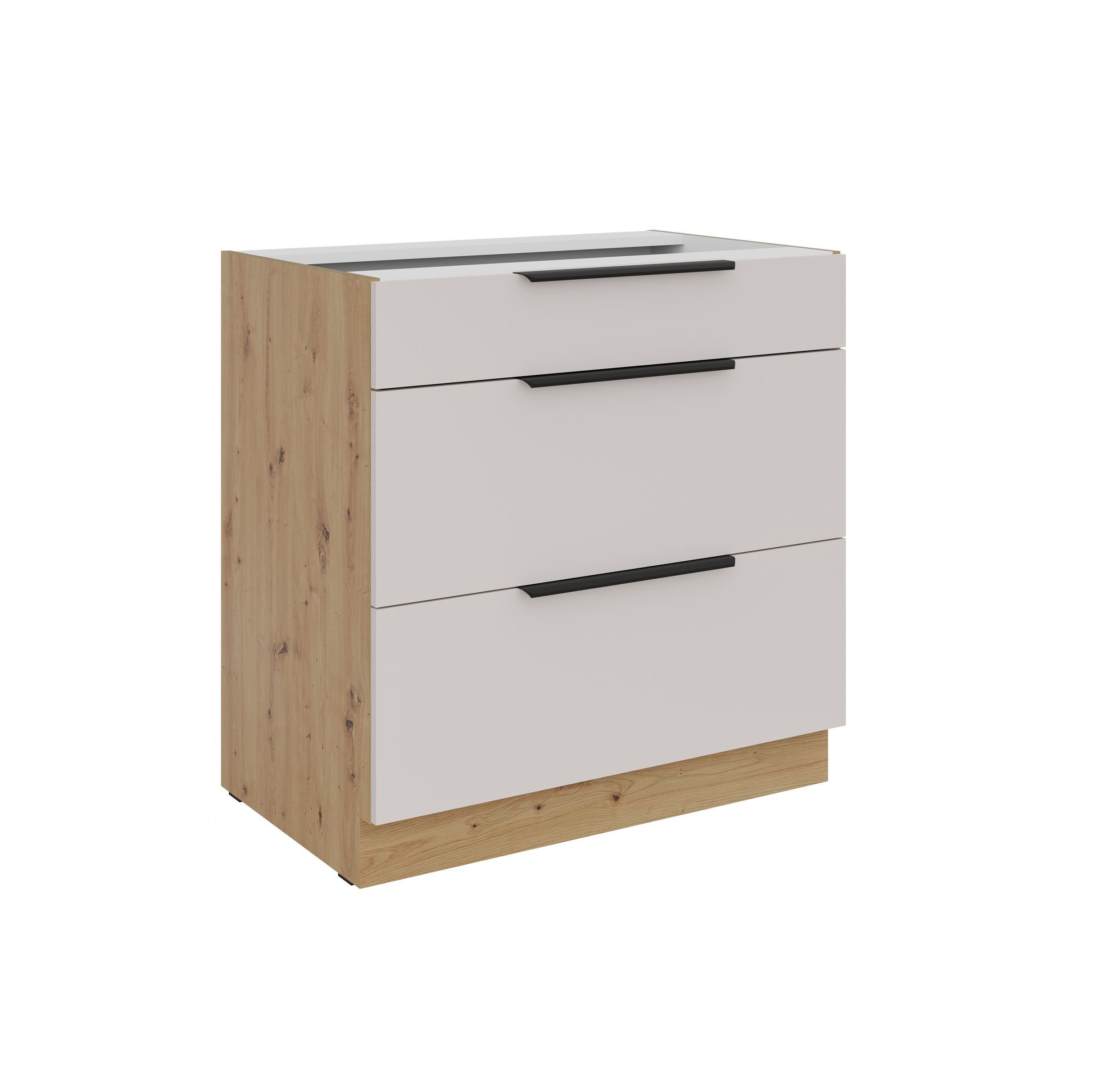 Küchen-Preisbombe Auszugsunterschrank 80 cm Küche SOLANO günstig online kaufen