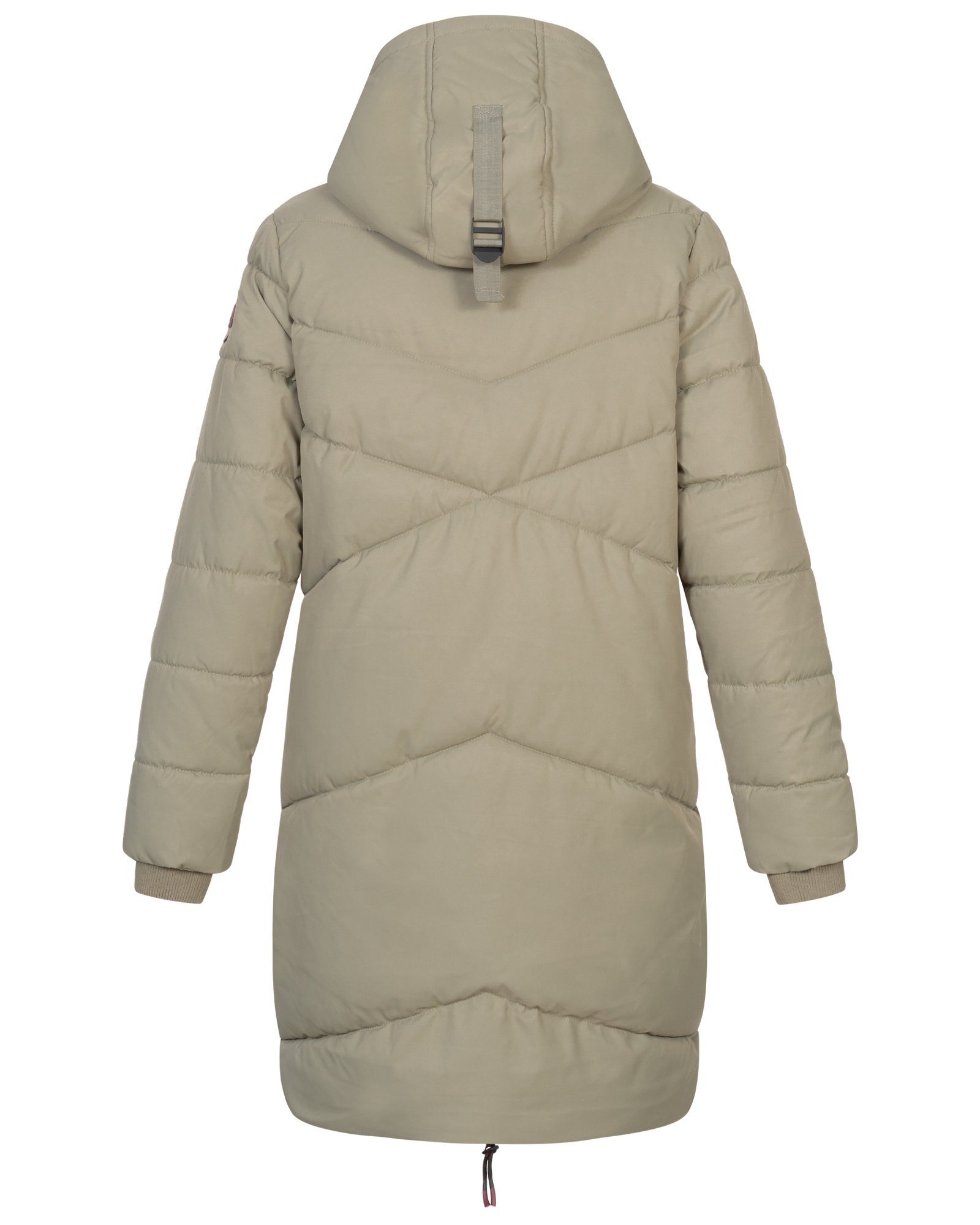 SUBLEVEL Steppjacke Winter Jacke Mantel Parka Steppjacke Lange Winter Mantel Warm gesteppt