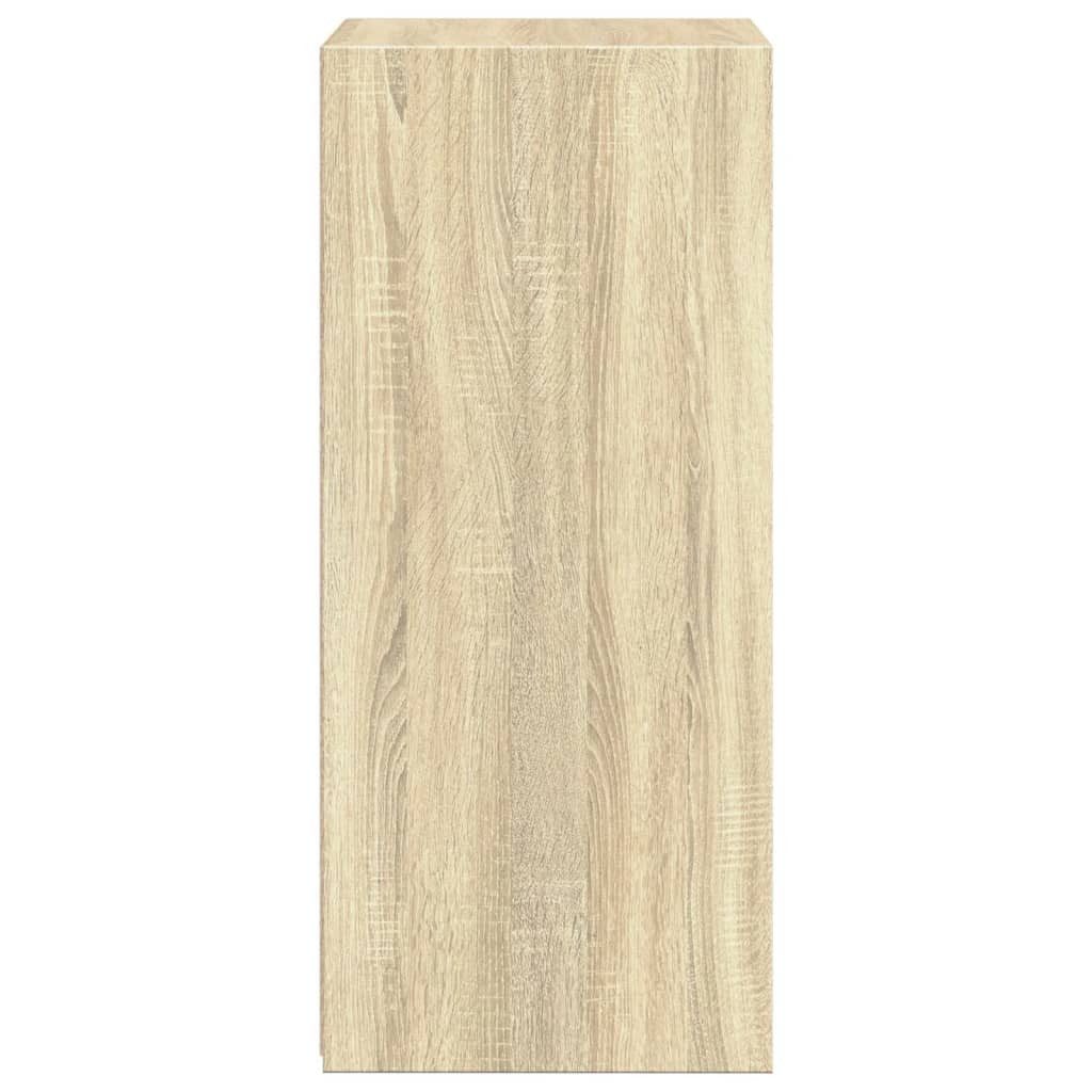vidaXL Sideboard Sideboard Sonoma-Eiche 50x41x93 cm Holzwerkstoff (1 St) – Bild 5 von 5