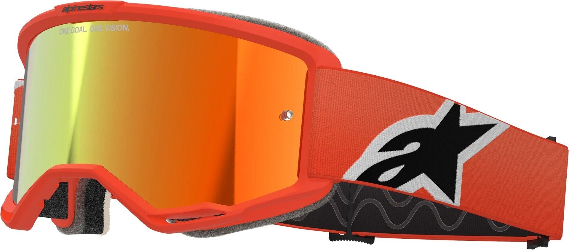 Alpinestars Motorradbrille Vision 5 Corp Mirror Motocross Brille