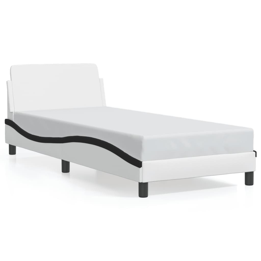 vidaXL Bett Bettgestell "Dover" Weiß und günstig online kaufen