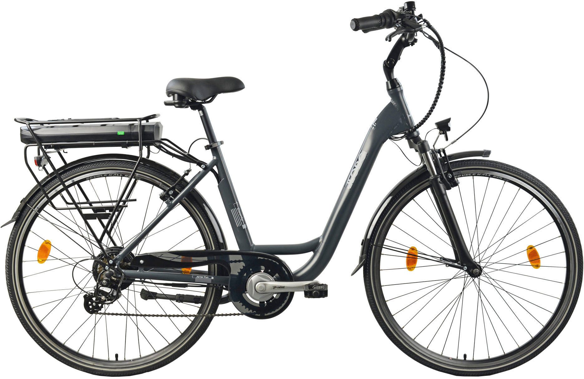 E-Bike Cityrad City E-Bike 28" County anthrazit