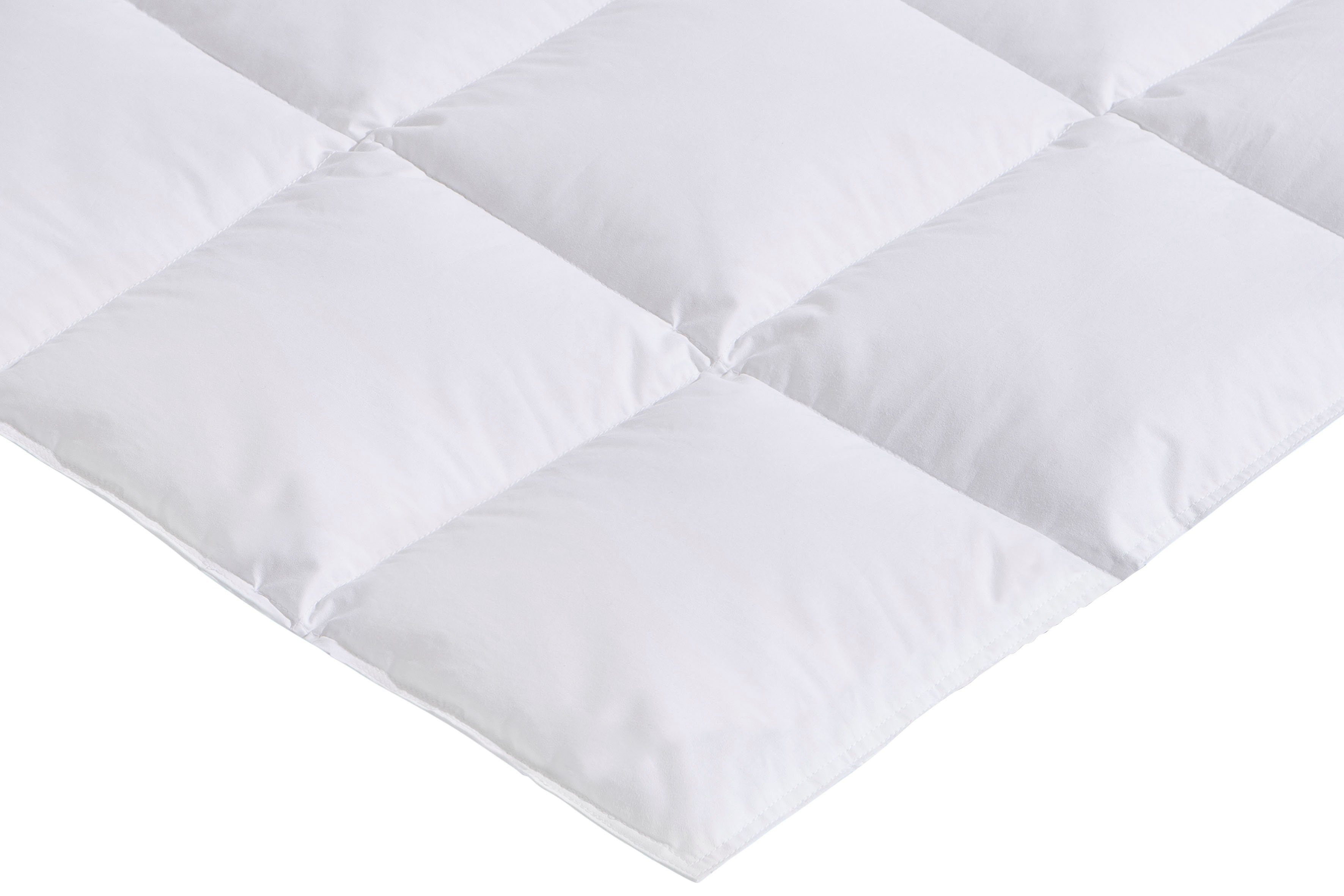 OTTO home Daunenbettdecke Köniz, Bettdecke 135x200 cm, 155x220 cm und weitere Größen, Füllung: 60% Daunen, 40% Federn, Bezug: 100% Baumwolle, Bettdecken, Sommer – Bild 3 von 5