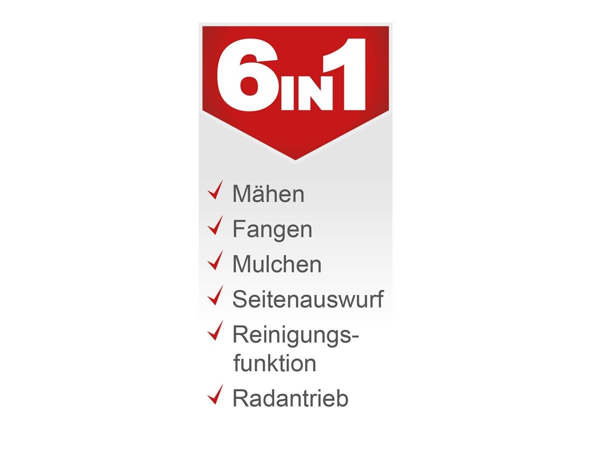 Scheppach Benzinrasenmäher MS161-46, 46 cm Schnittbreite, günstig online kaufen