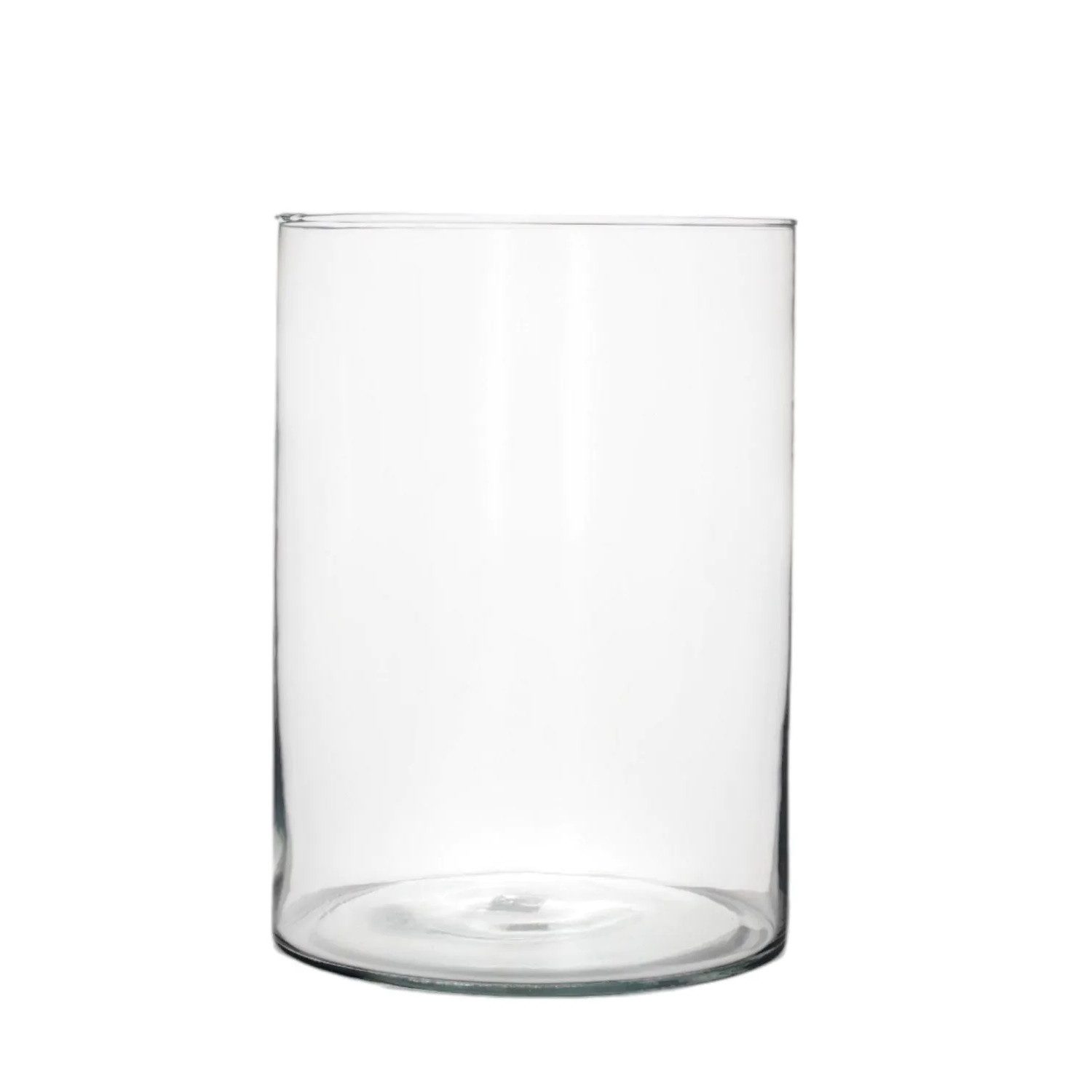 Hakbijl Glass Dekovase ZYLINDER, Hot Cut, Transparent, Motiv: Transparent günstig online kaufen