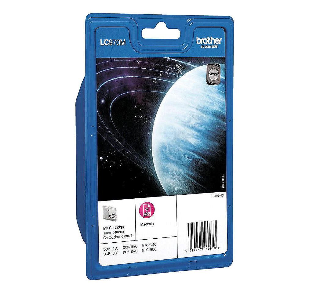 Brother LC-970M Druckerpatrone magenta (LC-970M) Tintenpatrone