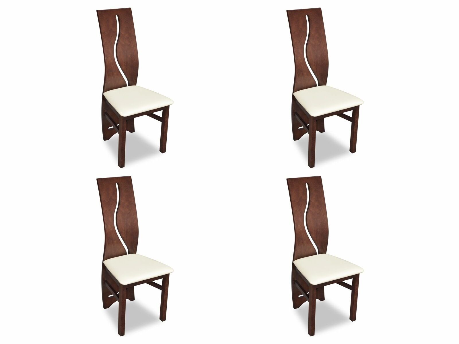 Design 4x Sitz Set Komplett Stühle Garnitur Esszimmer Stuhl, JVmoebel Polster K3 Lehn Stuhl