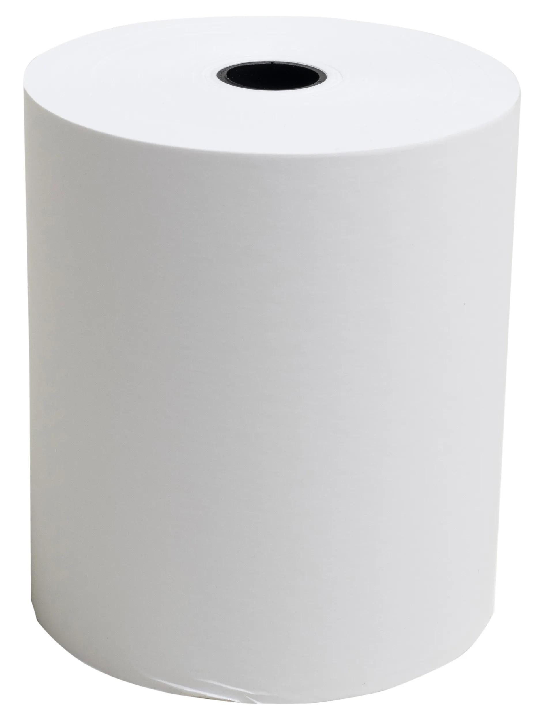 EXACOMPTA Endlospapier 50x Thermorolle Kasse 80mm x 70m, 1-lagig, 48g, phenolfrei Weiß 44919E, Rollen Thermisches Papier