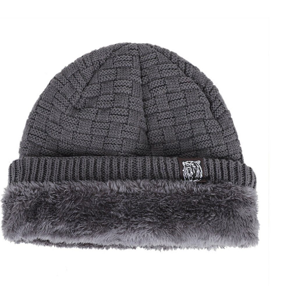 Coonoor Strickmütze Warm Gefütterte Wintermütze Strickmütze günstig online kaufen