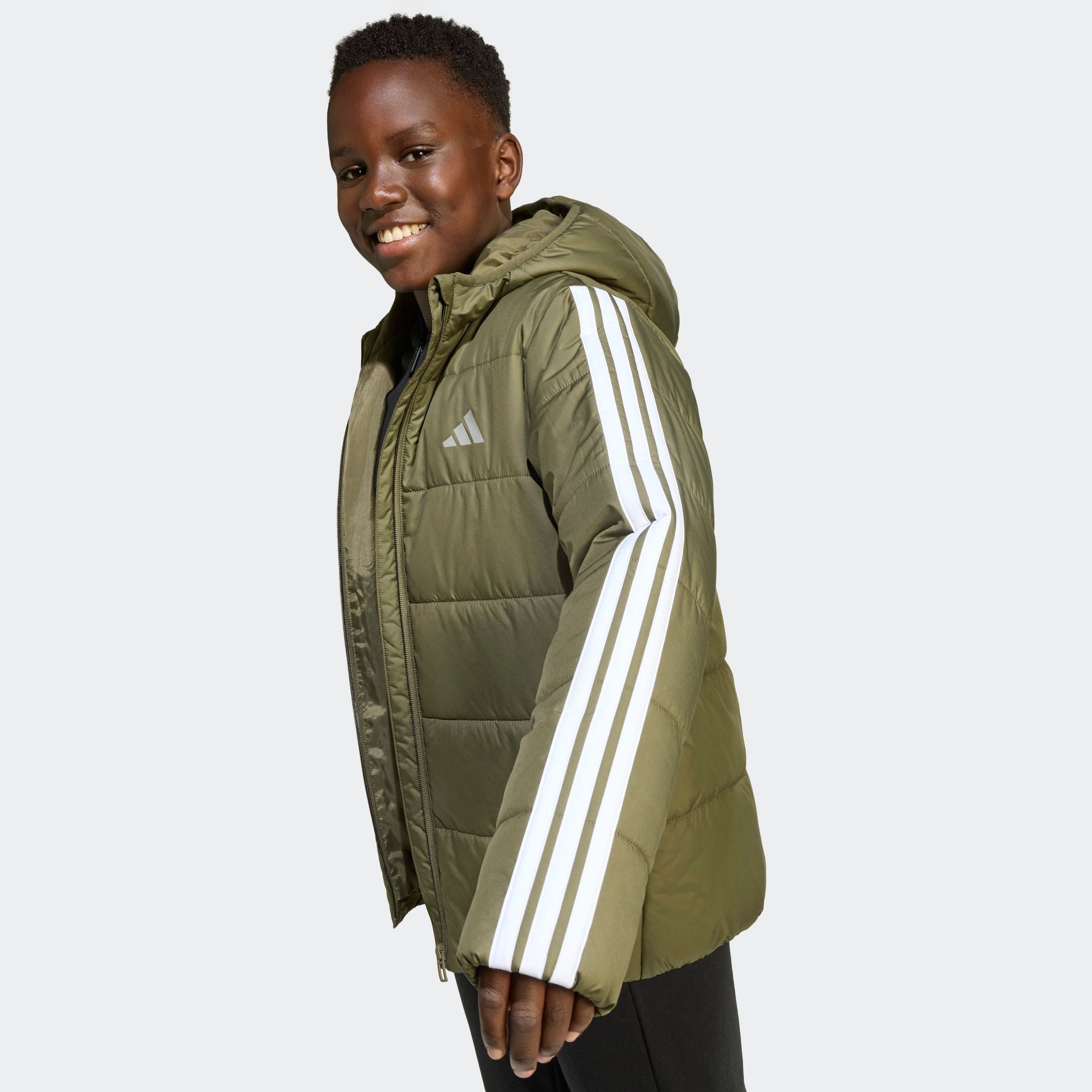 adidas Sportswear Winterjacke ESSENTIALS 3-STREIFEN GEFÜTTERTE – Bild 4 von 5