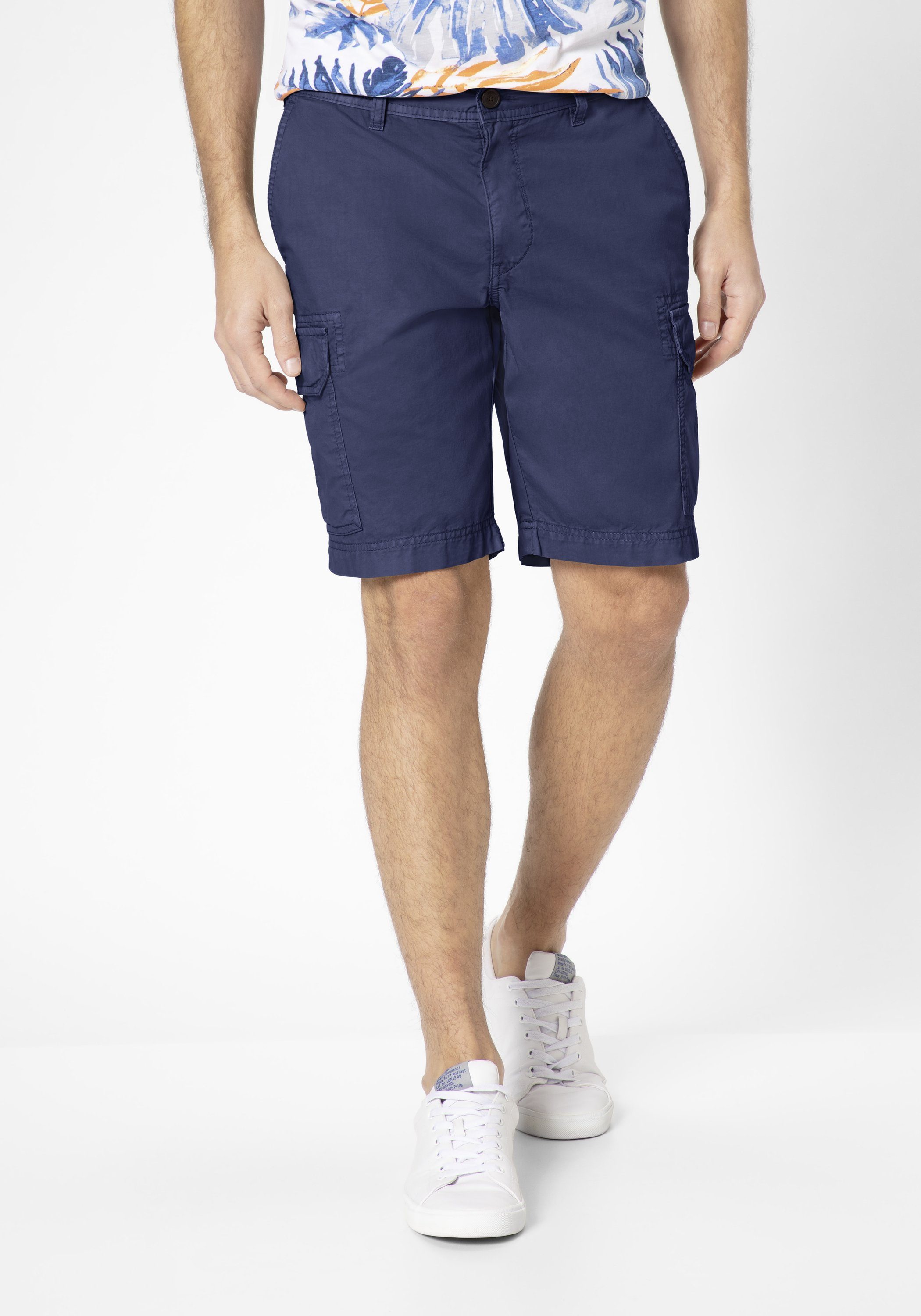 Bermuda RELAX Regular-Fit navy Cargobermudas Paddock's Bermudas CARGO