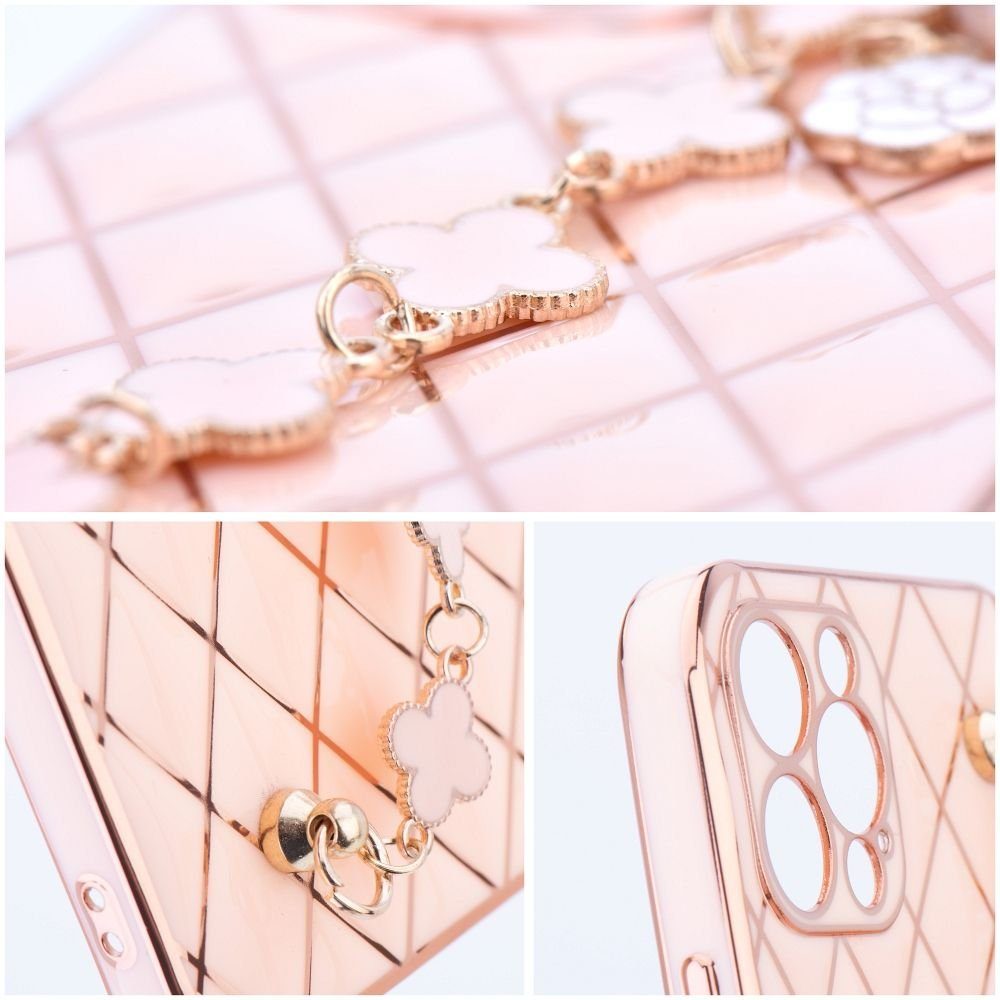 cofi1453 Handyhülle Schutzhülle Handy Hülle Trend Case mit einer Kette 6,5 Zoll, Case Cover Schutzhülle Bumper