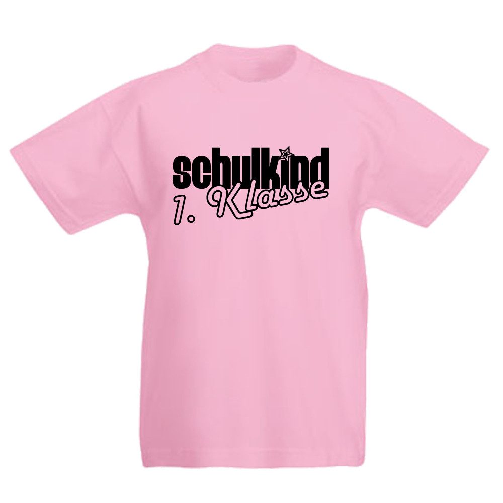 G-graphics T-Shirt Schulkind – 1. Klasse Kinder T-Shirt mit Motiv zur Einschulung