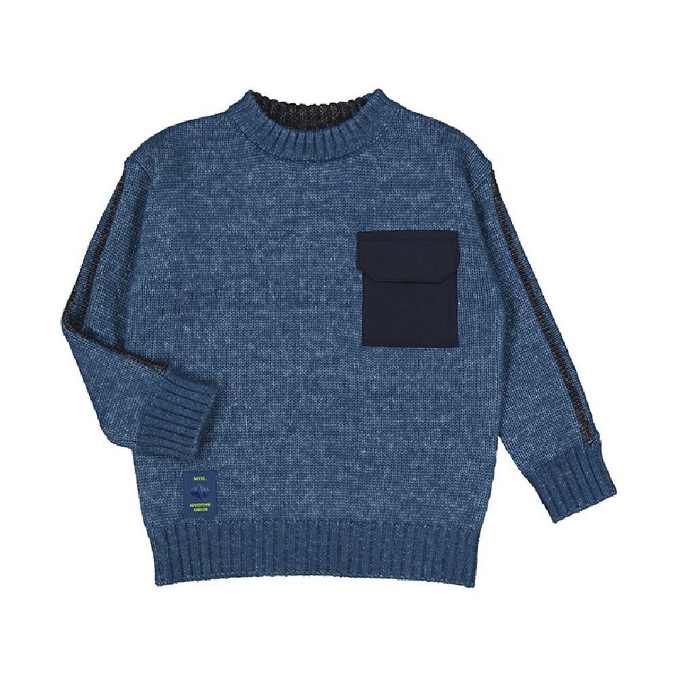 Mayoral Strickpullover in melierter Optik